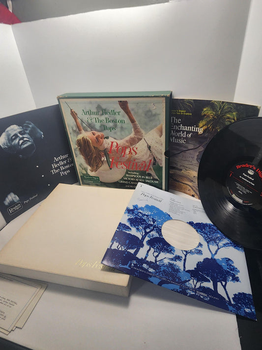 Reader's Digest Vintage Vinyl Records 1980's LOT - Reader's Digest - Vinyl - Vinyl Lp Records - Vintage Records - Reader's Digest Records