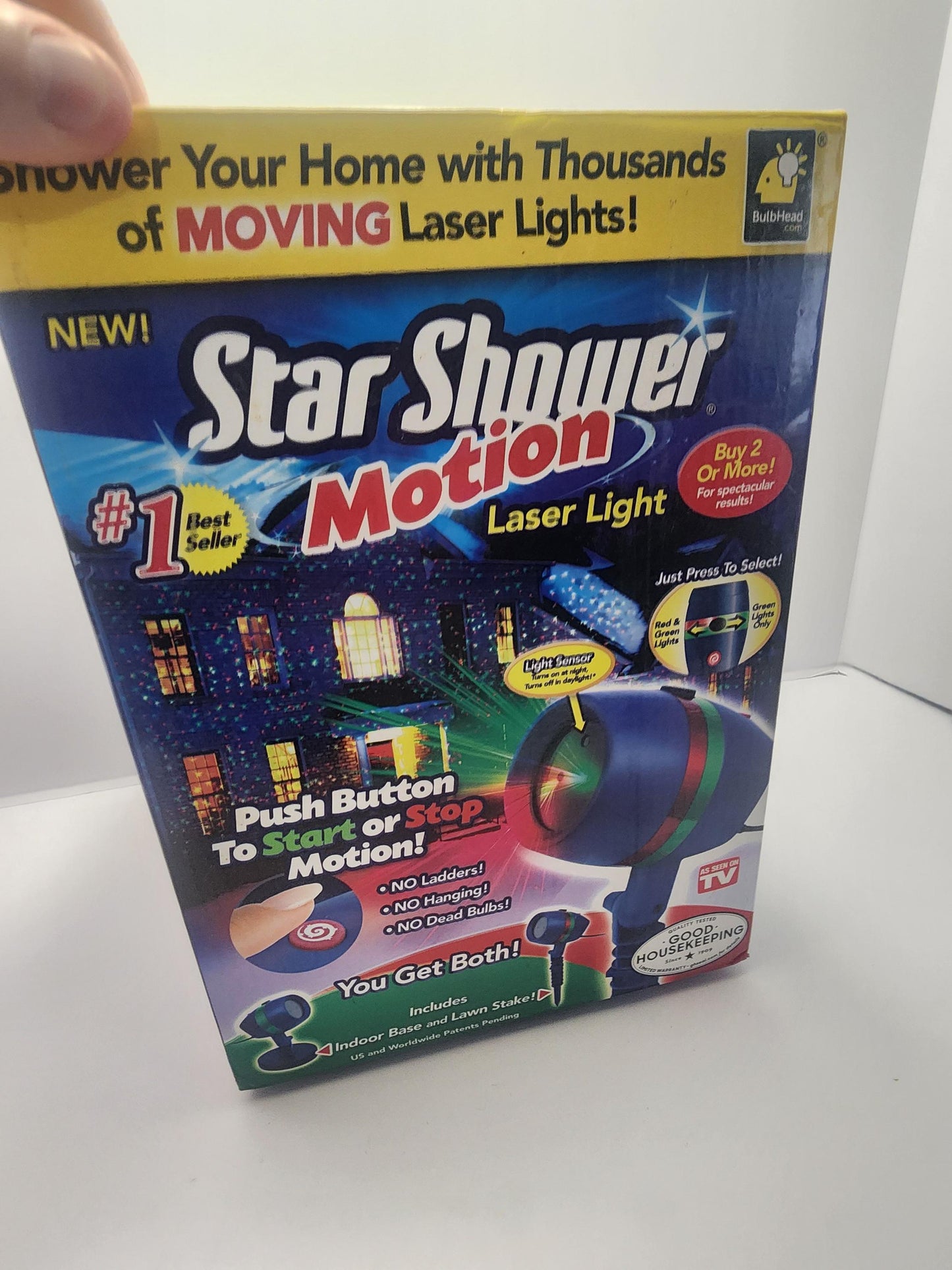 Star Show & Christmas Lights Outdoor Motion Projection Light Machine - Stars - Motion Lights - Projection - Lights - Outdoor Lights - Christ