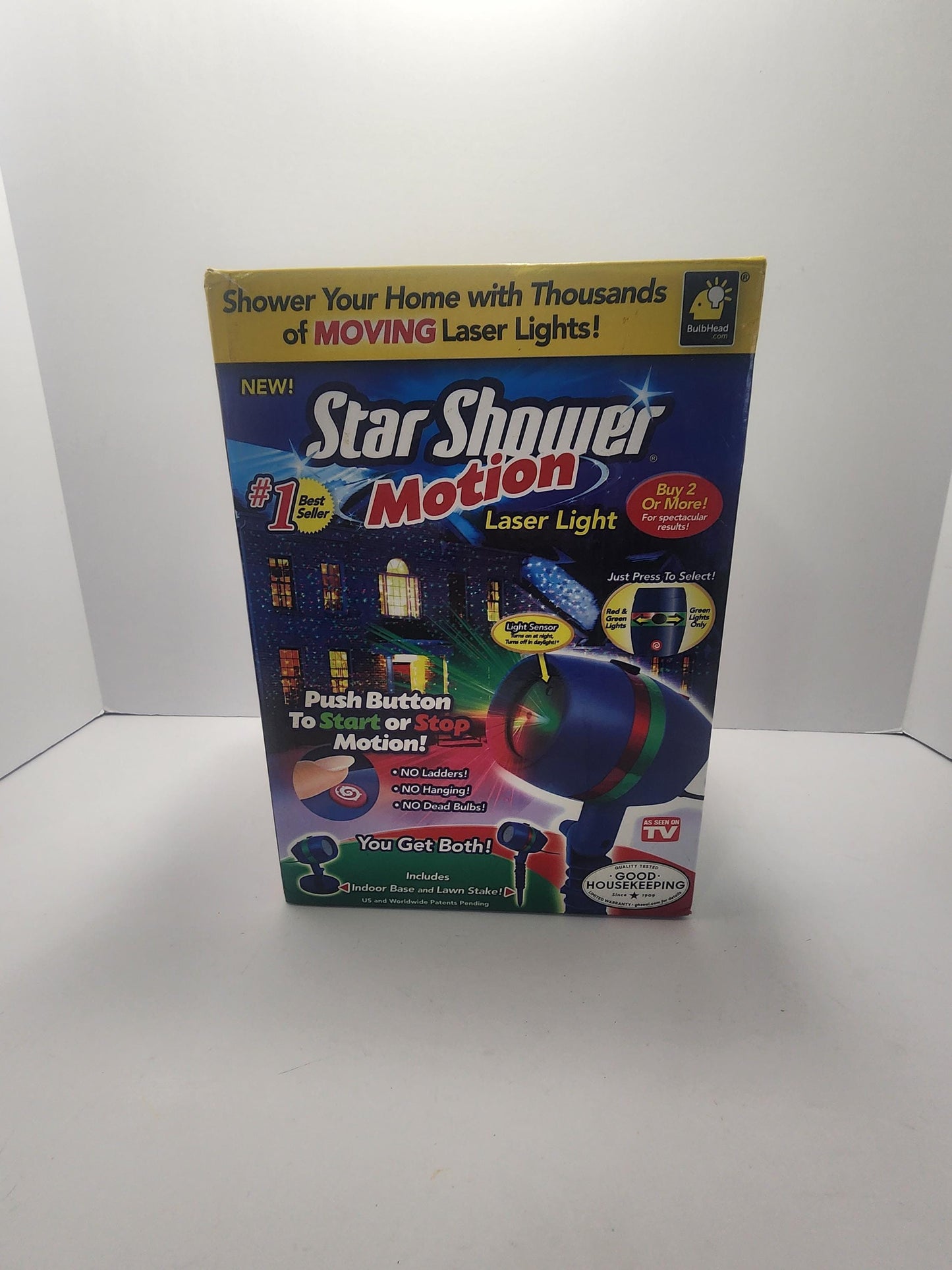 Star Show & Christmas Lights Outdoor Motion Projection Light Machine - Stars - Motion Lights - Projection - Lights - Outdoor Lights - Christ