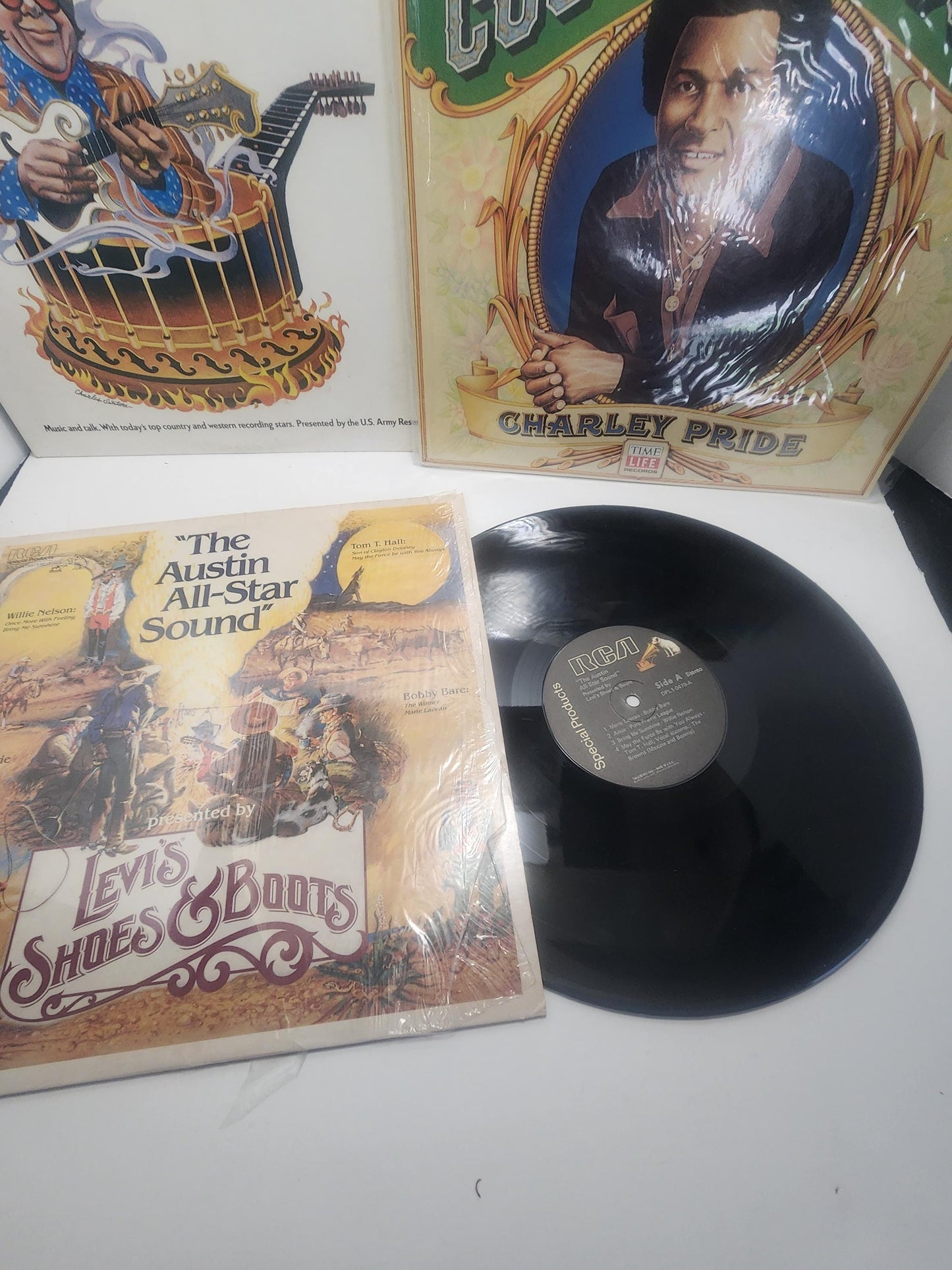 Country Vinyl Records Mixed LOT of 6 - 1970's - 1980's - Country - Country Music - Country Records - Vinyl Records