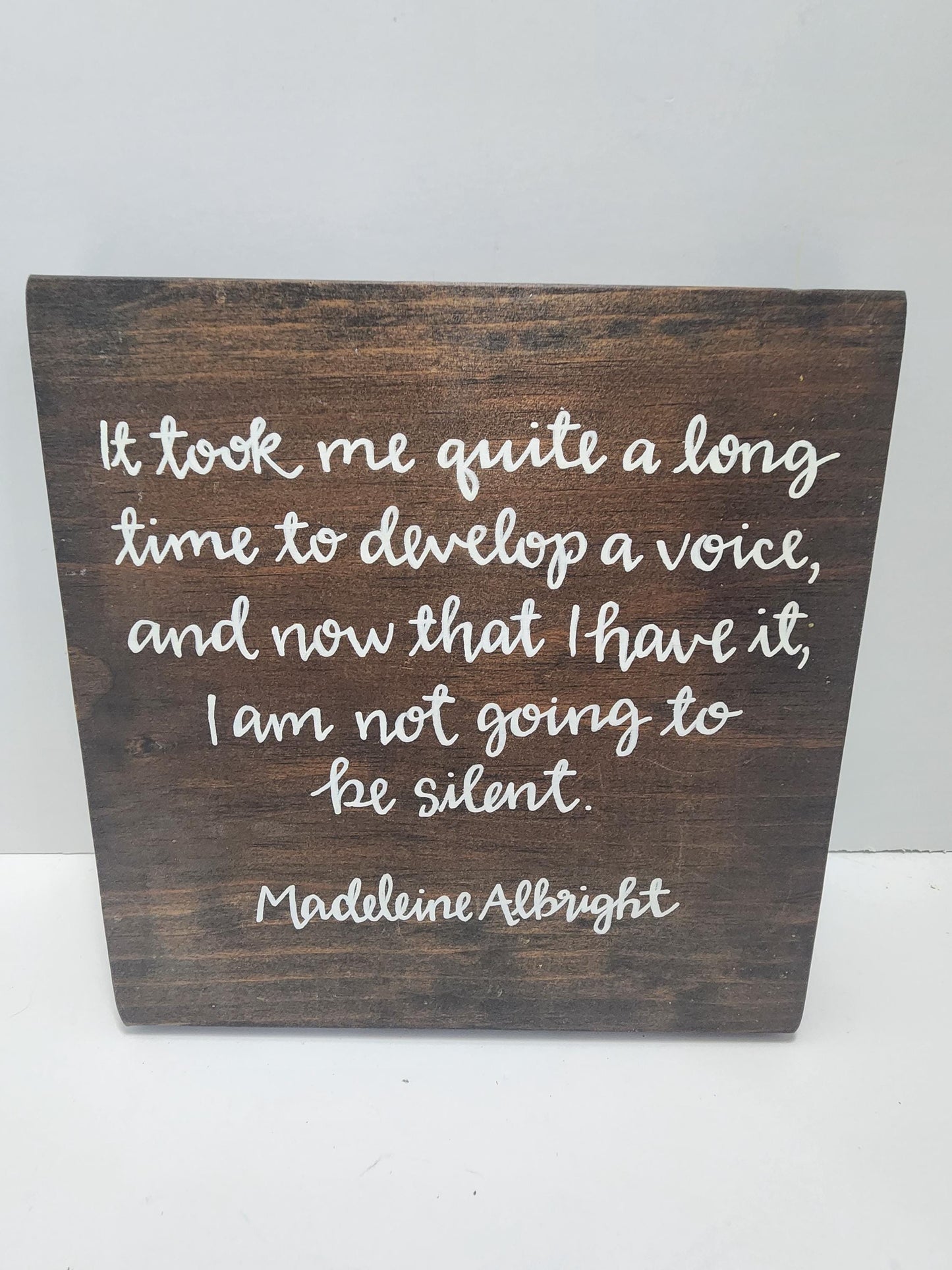 Self Indepence & Voice Home Decor DmSign - Signs - Decor - Home Decor - Self - Happiness - A Voice - My Voice - Gift Signs - Home Decoration