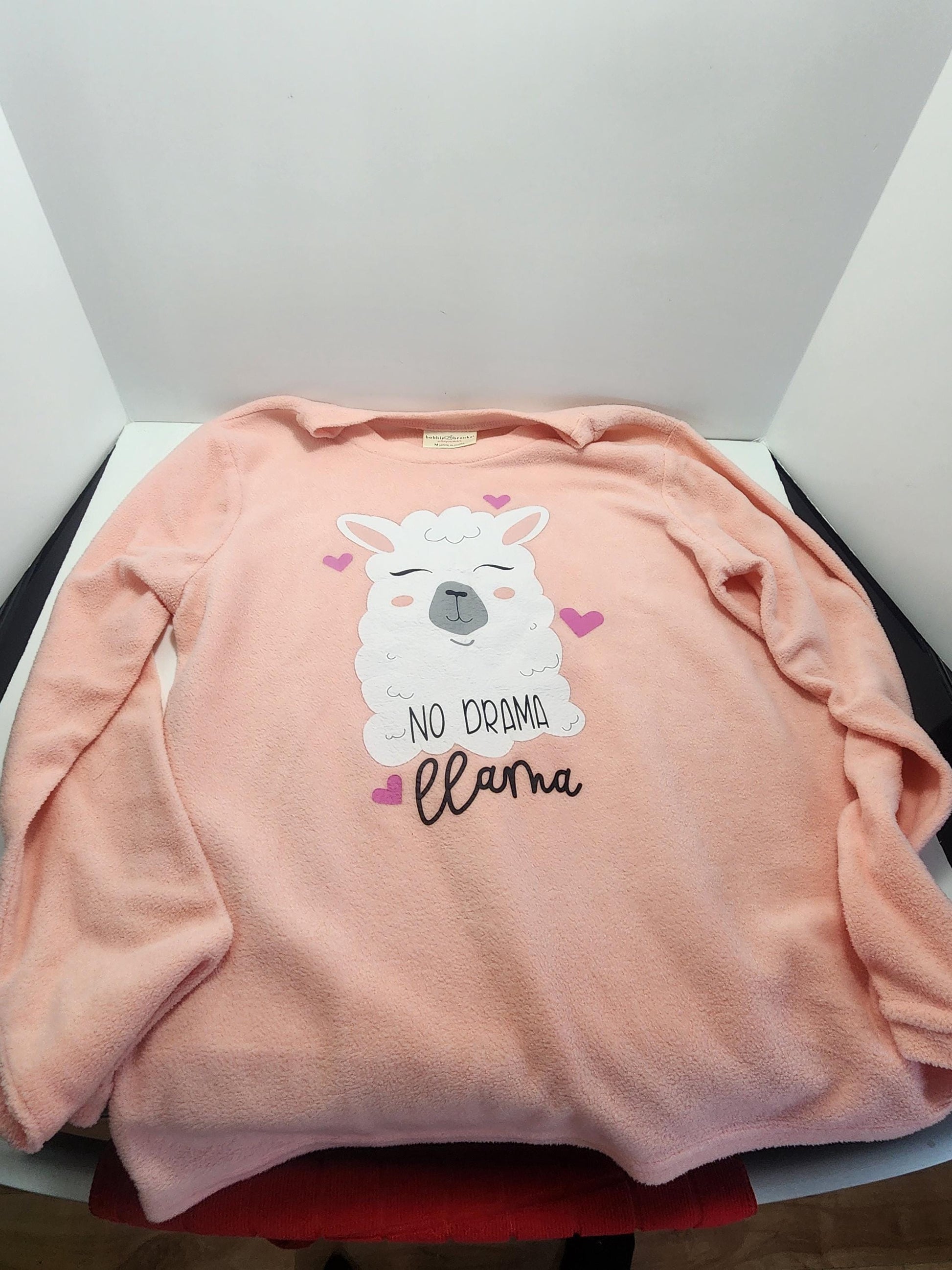Women's Size Medium No Drama Llama Sweatshirt - Sweatshirts - Llama - No Drama Llama - Women's Clothing - Gifts For Women