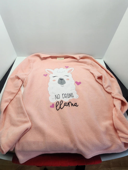 Women's Size Medium No Drama Llama Sweatshirt - Sweatshirts - Llama - No Drama Llama - Women's Clothing - Gifts For Women