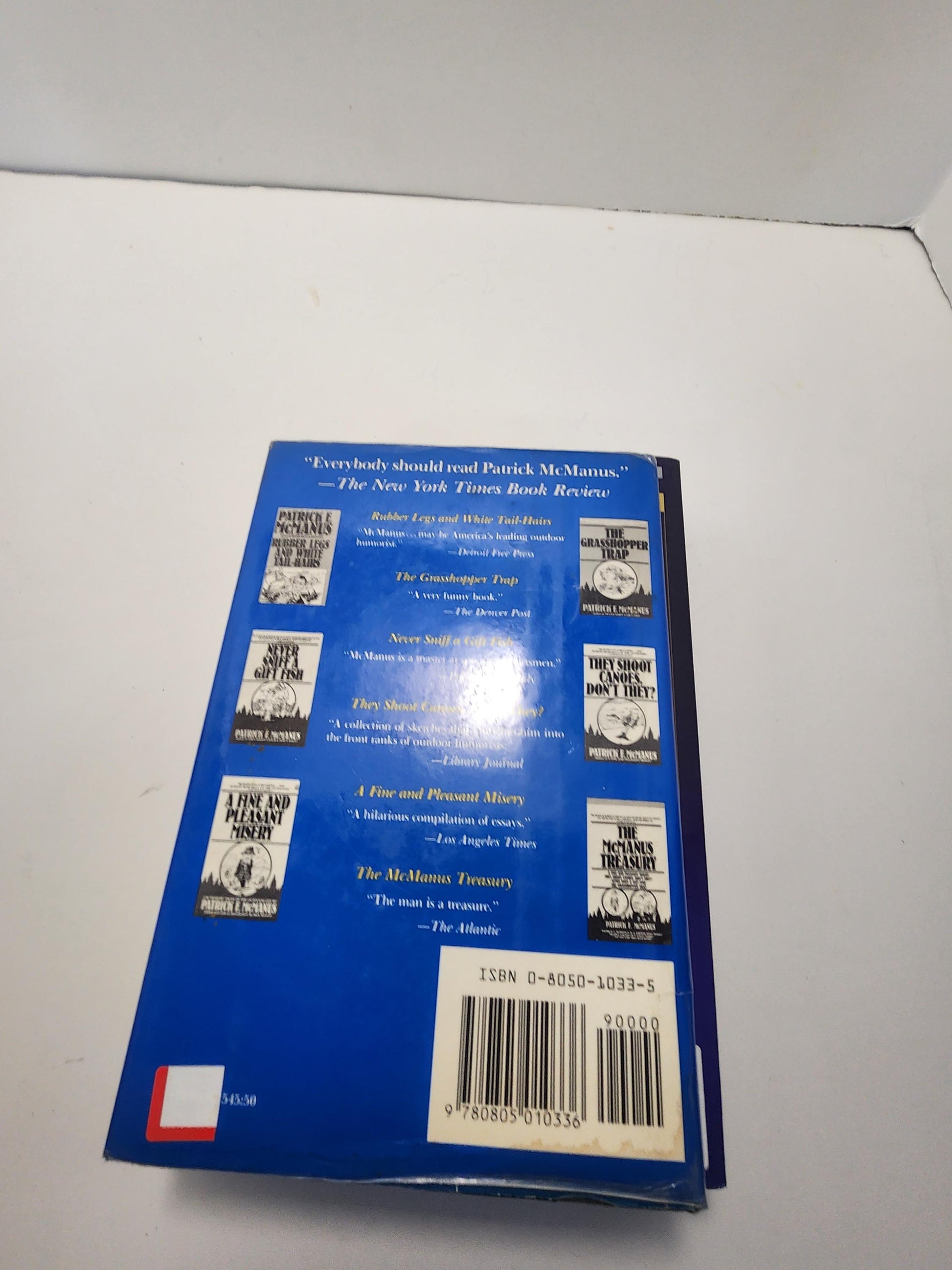 1990's Hardcover Patrick E McManus "The Night The Bear Ate Goombaw - The Night The Bear Ate Goombaw - Goombaw - Hardcover Books - Mcmanus