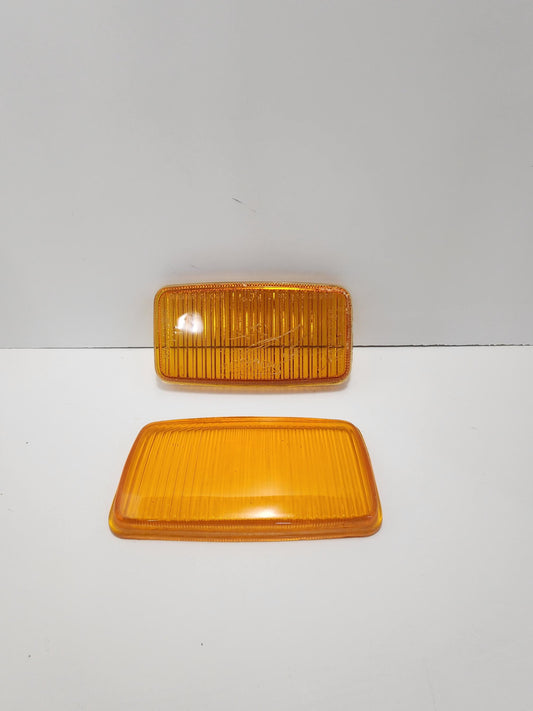 Vintage Amber Fog Light Lens - Cars - Vintage Cars - Porsche - Fog Lights - Fog Light Lens - Amber Fog Light Lens - Lens - Vintage Car Acce
