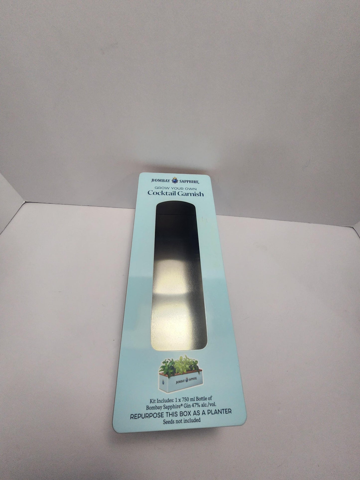 Fresh Cocktail Garnish Garden Growing Tin Box - Drinks - Barware - Bar Decor - Garnishes - Garnish - Cocktails - Cocktail Granish - Herbs