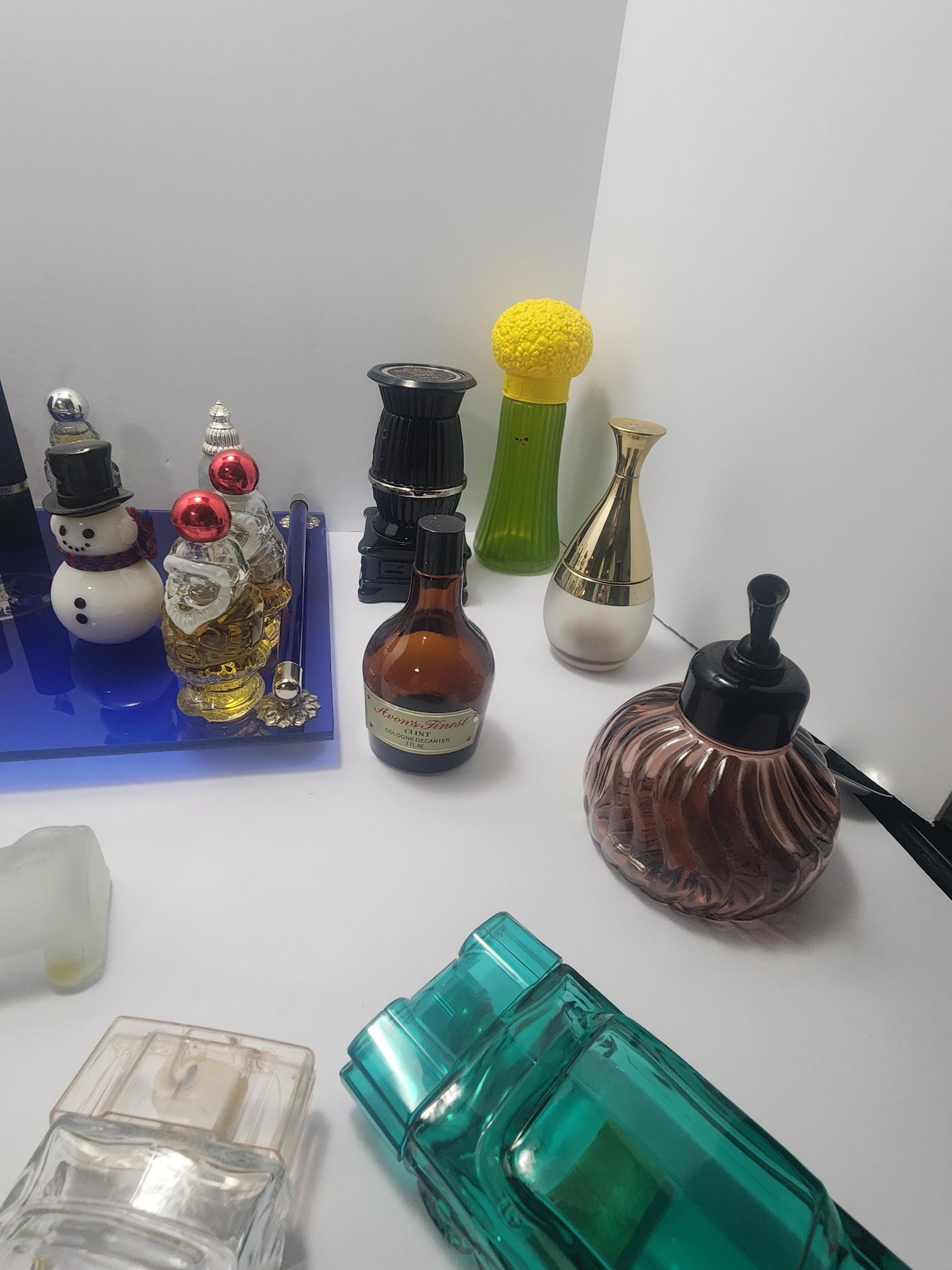 Avon Character Shaped Vintage Glass Bottles - Perfume - Avon - Avon Bottles - Seahorse - Butterflies - Animals - Avon Gifts - Collectable s