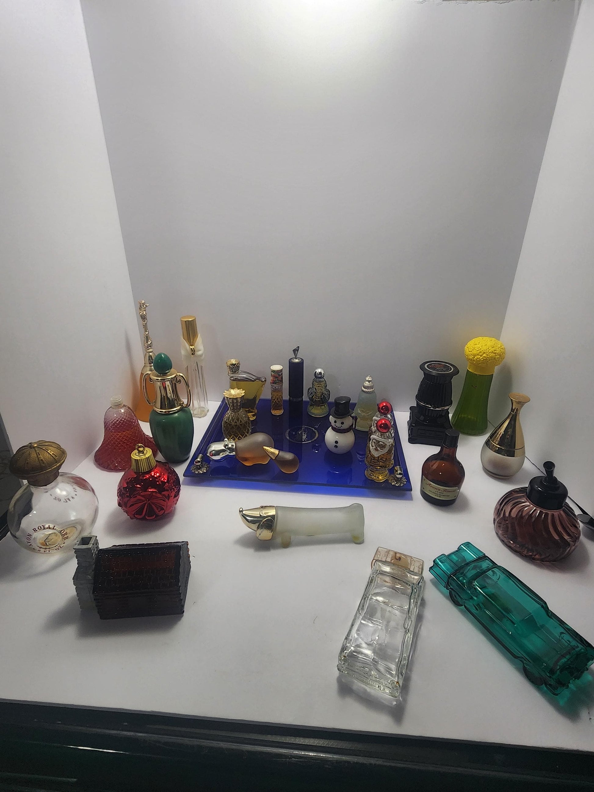 Avon Character Shaped Vintage Glass Bottles - Perfume - Avon - Avon Bottles - Seahorse - Butterflies - Animals - Avon Gifts - Collectable s