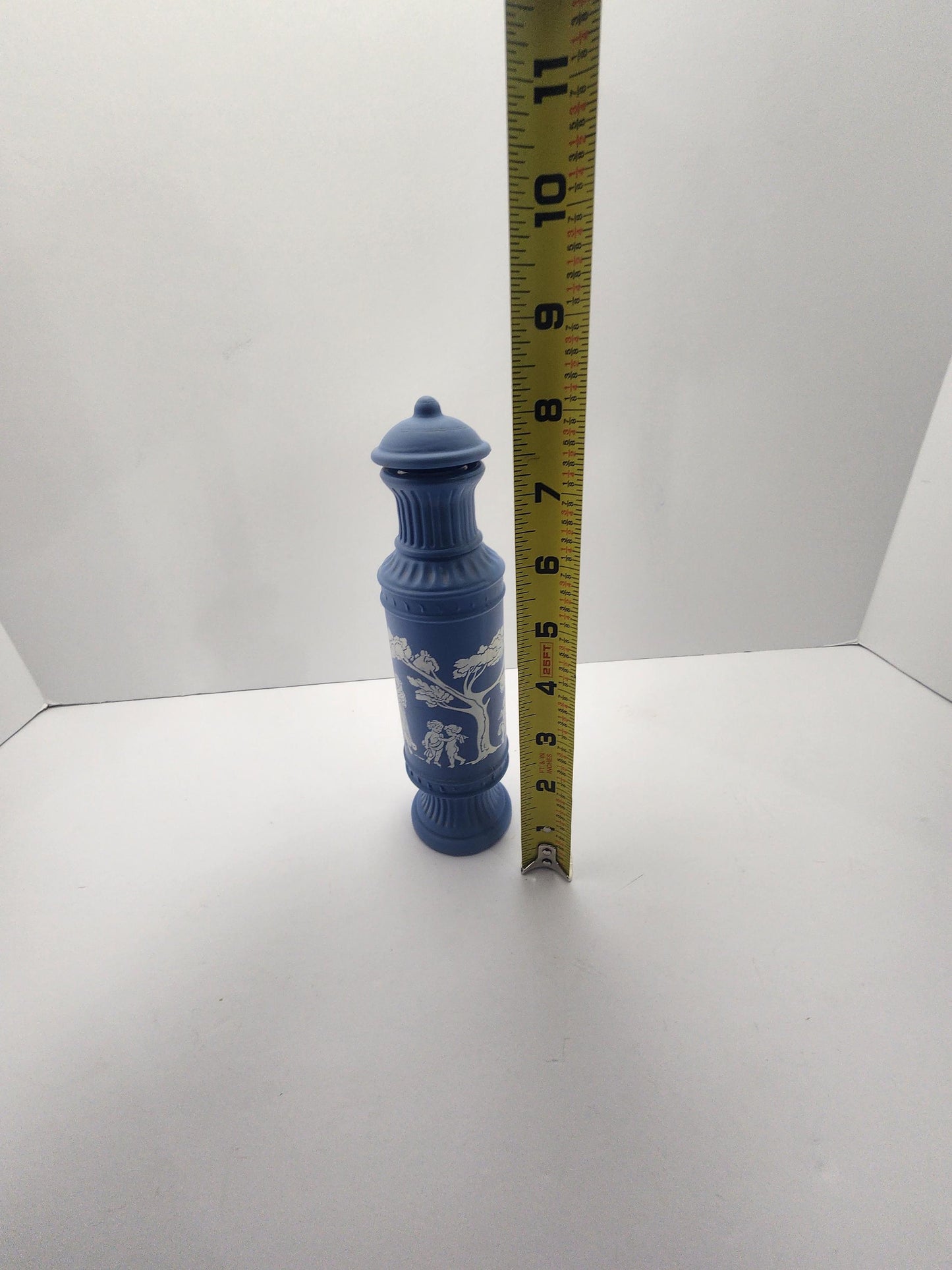 Avon Avonshire Blue Charisma Cologne Perfume Bottle Decanter Wedgewood - Avon - Avon Bottles - Wedgewood - Decanters