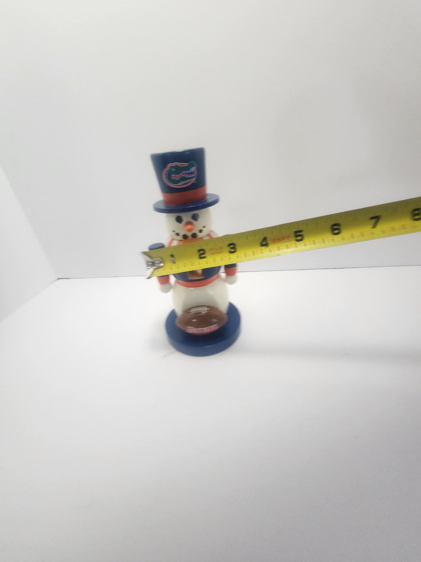 Florida Gators Special RARE Snowman Nutcracker - Nutcrackers - Florida - Florida Gators - Snowman - Snowmen - Christmas Decorations