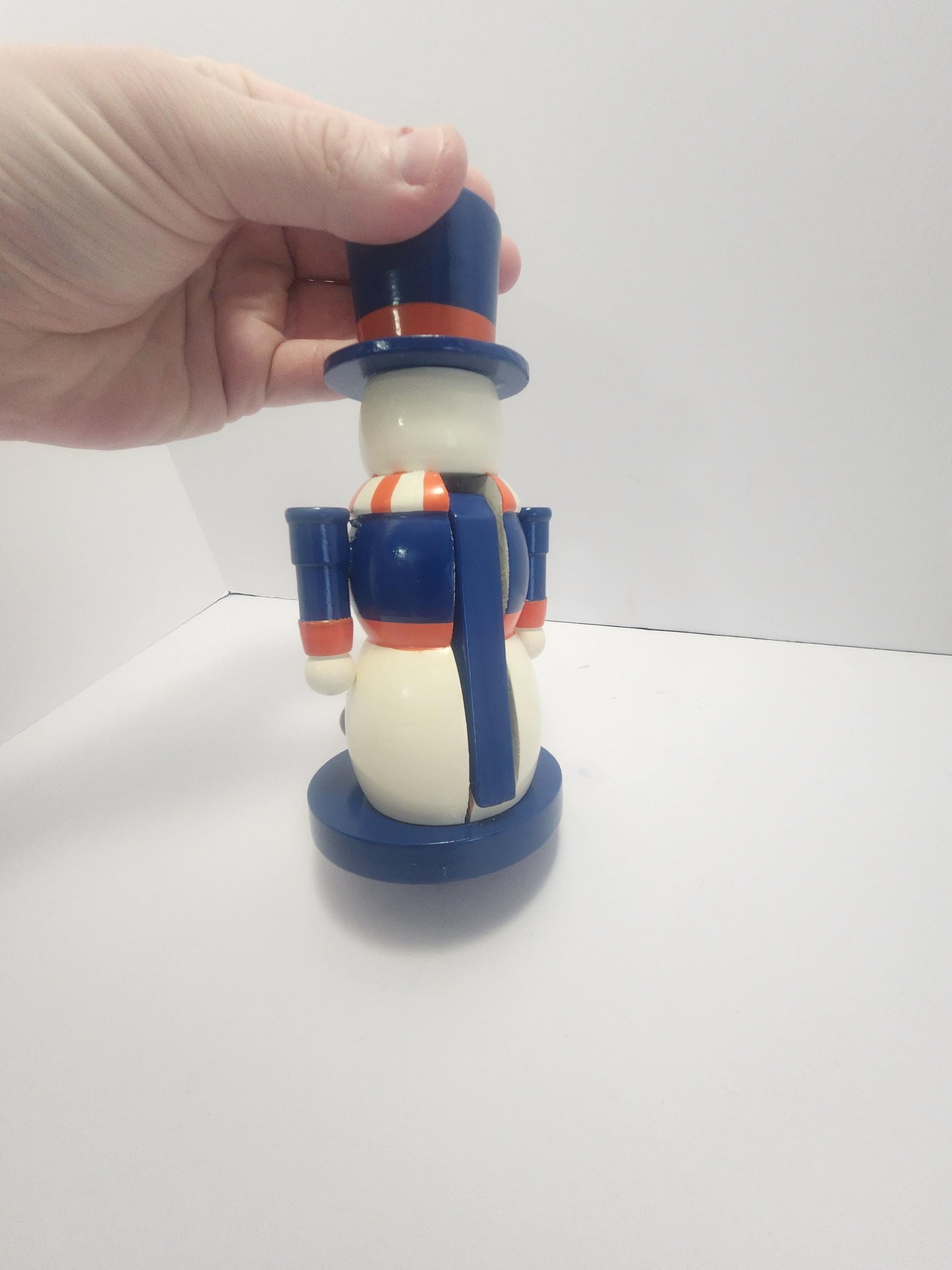 Florida Gators Special RARE Snowman Nutcracker - Nutcrackers - Florida - Florida Gators - Snowman - Snowmen - Christmas Decorations
