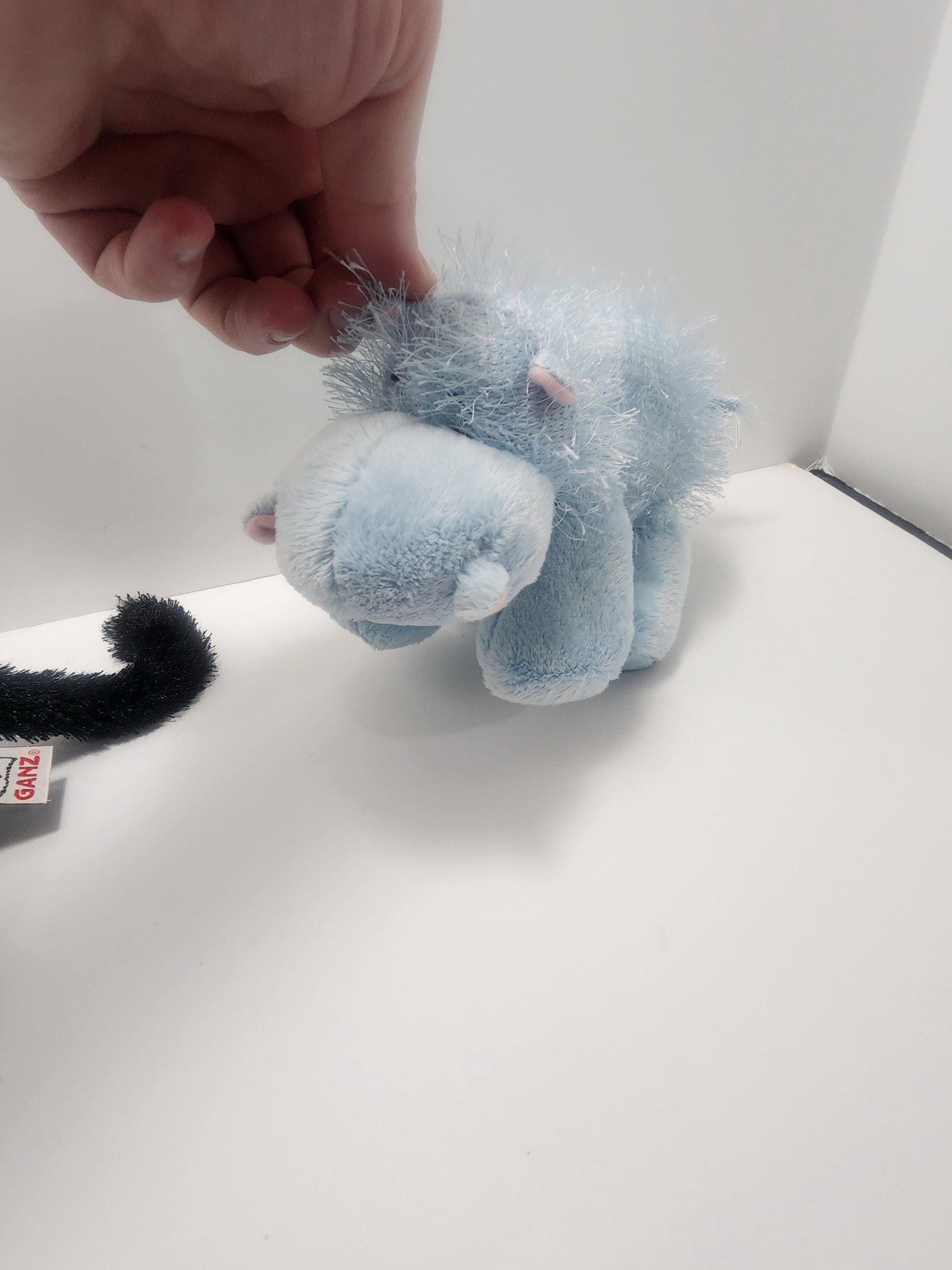 1980's Vintage Gantz RARE Stuffed Animals Plushies - Black Cat - Black Panther - Panther - Hippo - Stuffed Animals - Plushies - Gantz