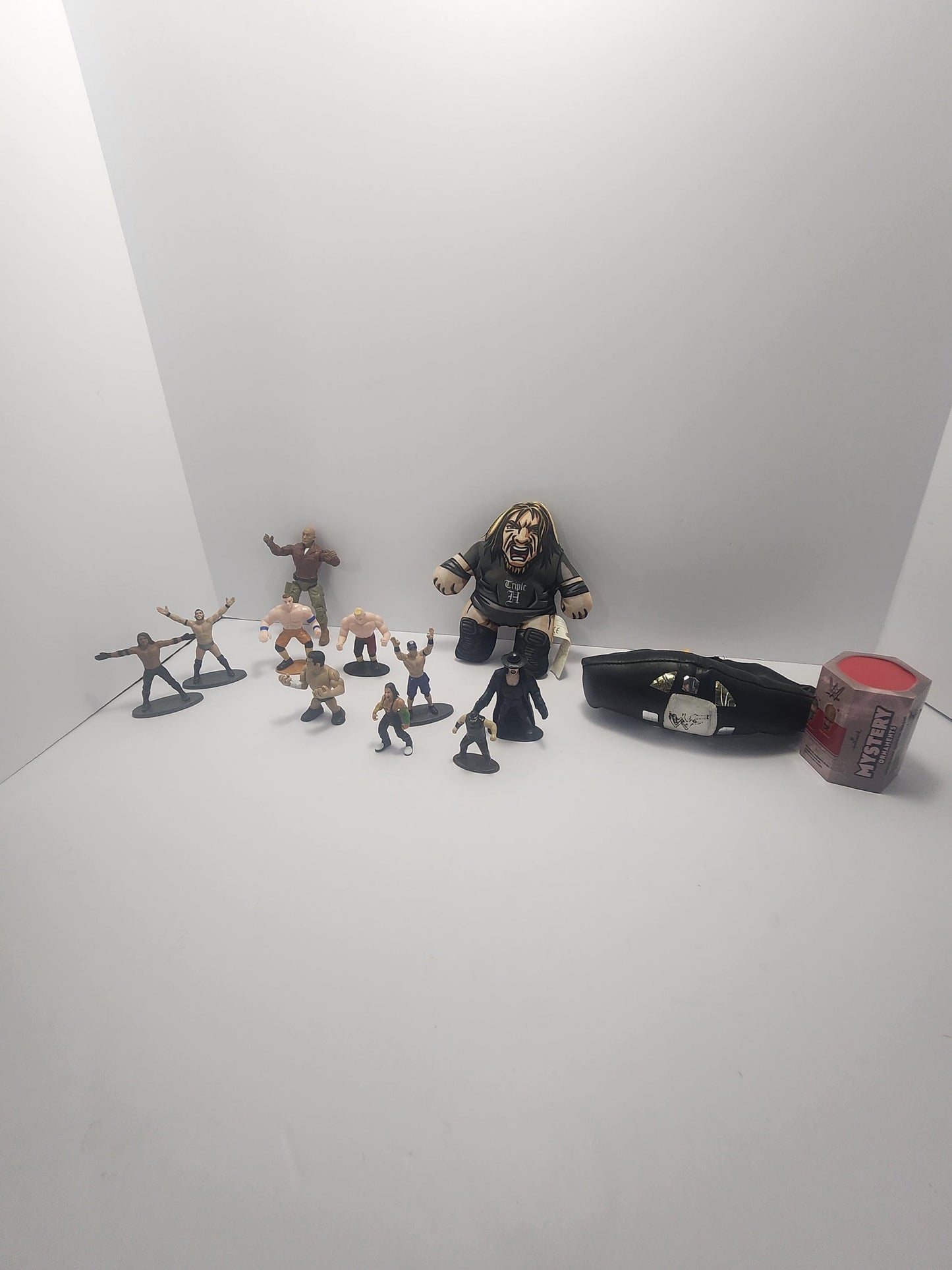 Wwf Action Figures Vintage & Minature Figures LOT - Wwe - Wwf - Wrestlers - Wrestling Figures - Vintage Toys - Hhh - The Undertaker
