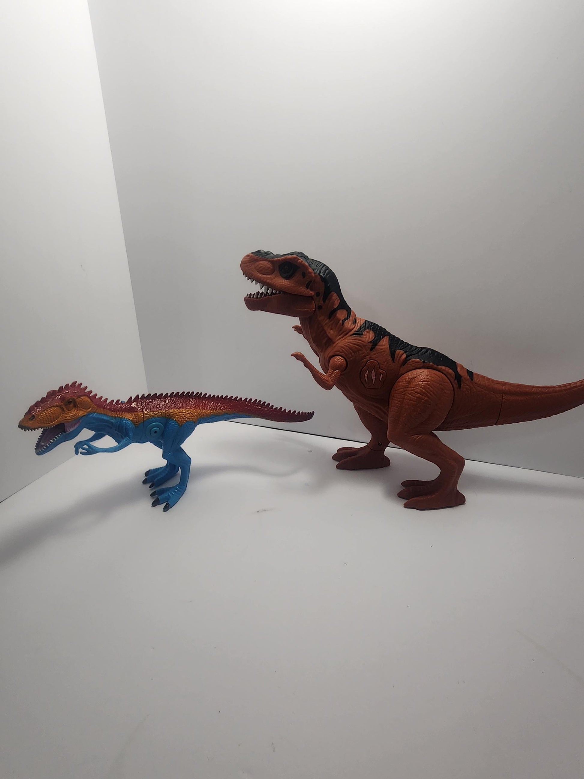 Dinosaur Action Figures LOT Of 2 - Dinos - Dinosaurs - Dinosaur Gifts - Toy Dinosaurs - Dinosaur Toys - Pretend Play