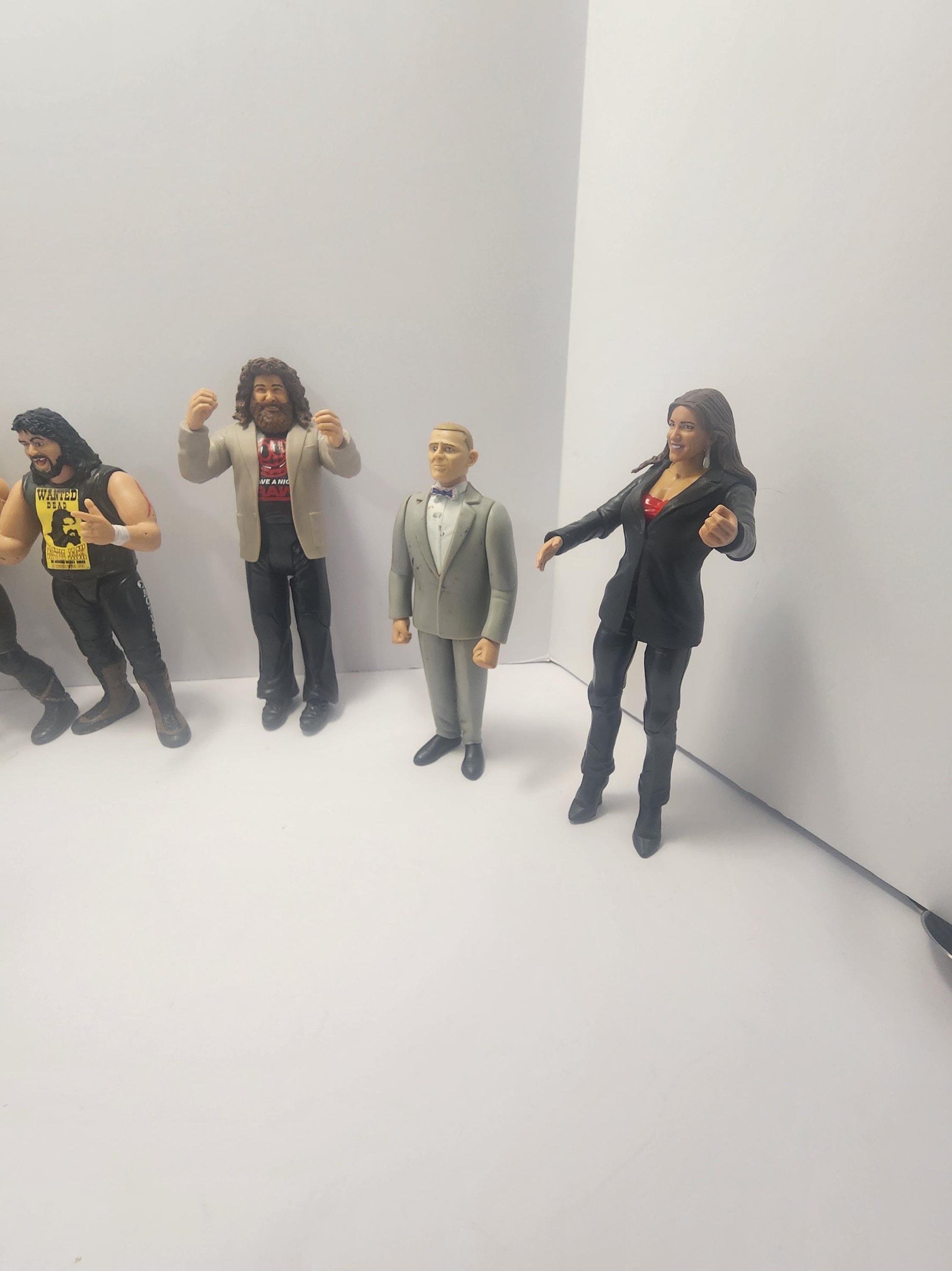 WWF Vintage 1990's Wrestling Action Figures - Mick Foley - The Undertaker - The Rock - Wwf - Wwe - Wrestlers - Wrestling Toys