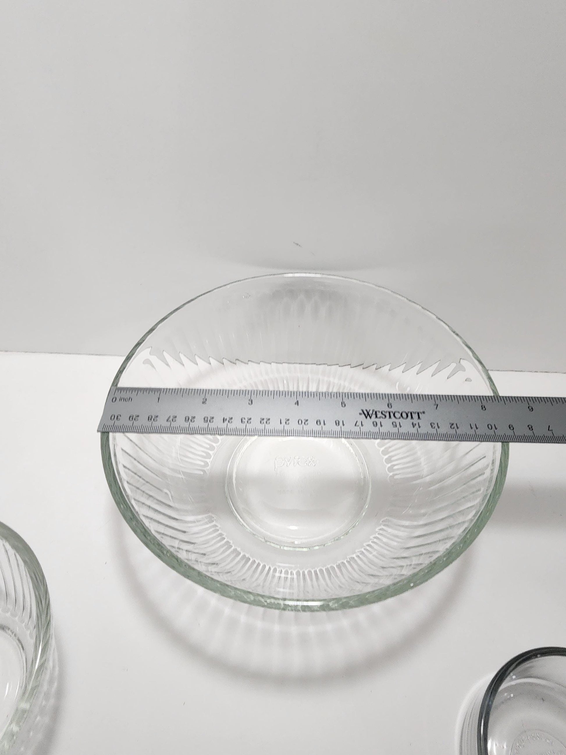 Pyrex Glass Mixing Bowls LOT Of 3 - Pyrex - Glass Bowls - Mixing Bowls - Glass Mixing Bowld - Pyrex Bowls - Pyrex Glass