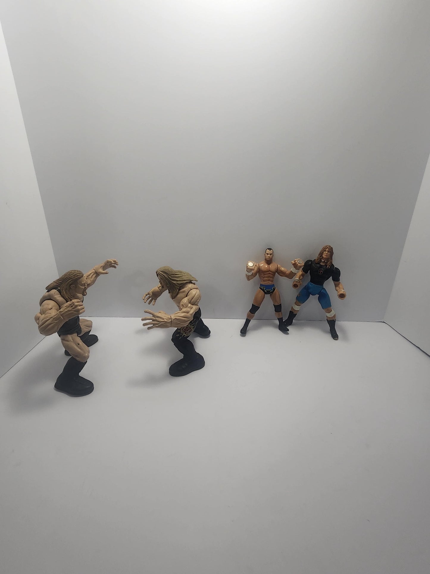Vintage 1990's Wwf OR WCW Wrestling Action Figures - Raven - Four Horsemen - Sweatin Wrestling - Edge - Wwe - Wwf - Wrestlers - Action Figur