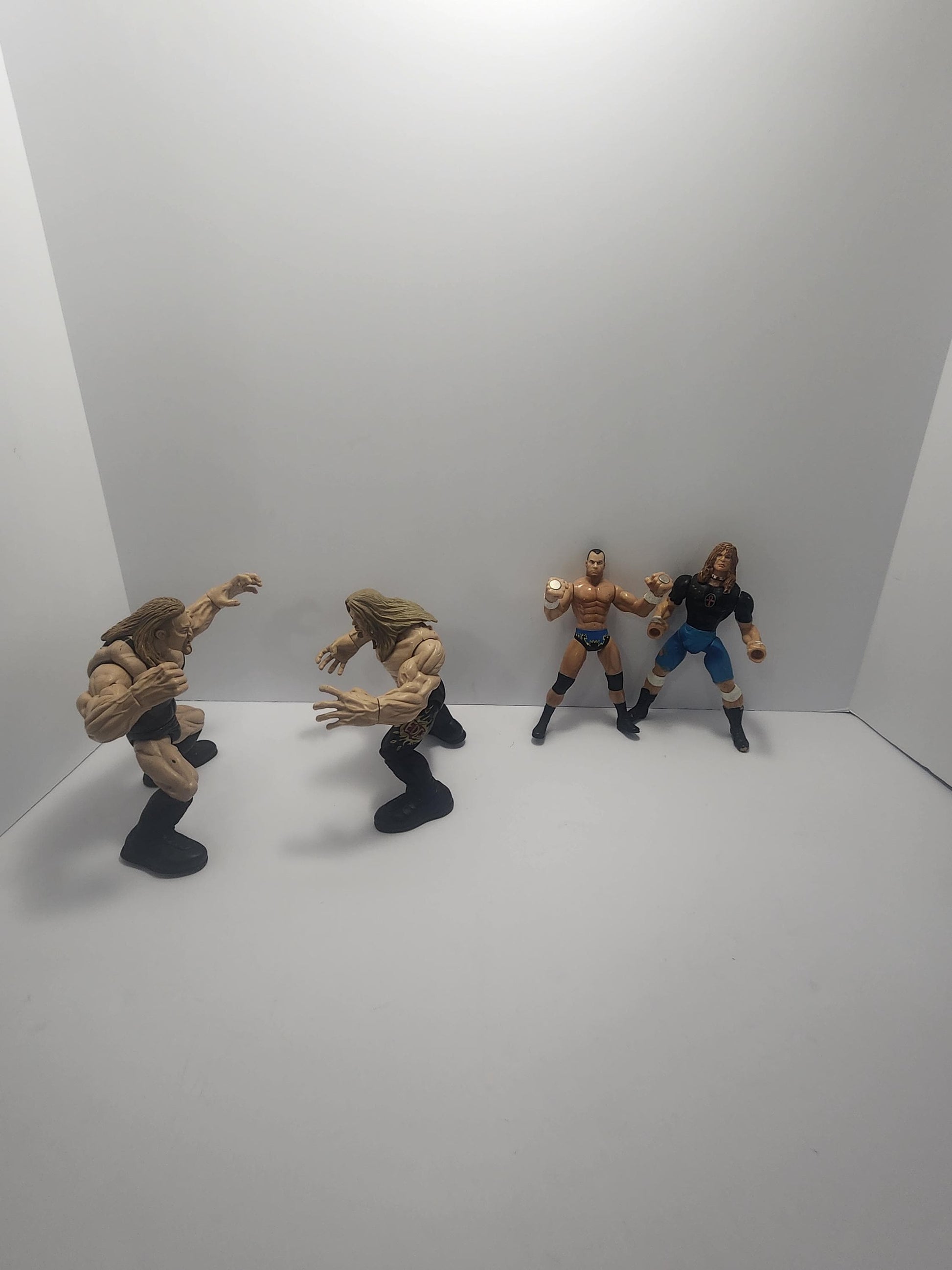Vintage 1990's Wwf OR WCW Wrestling Action Figures - Raven - Four Horsemen - Sweatin Wrestling - Edge - Wwe - Wwf - Wrestlers - Action Figur