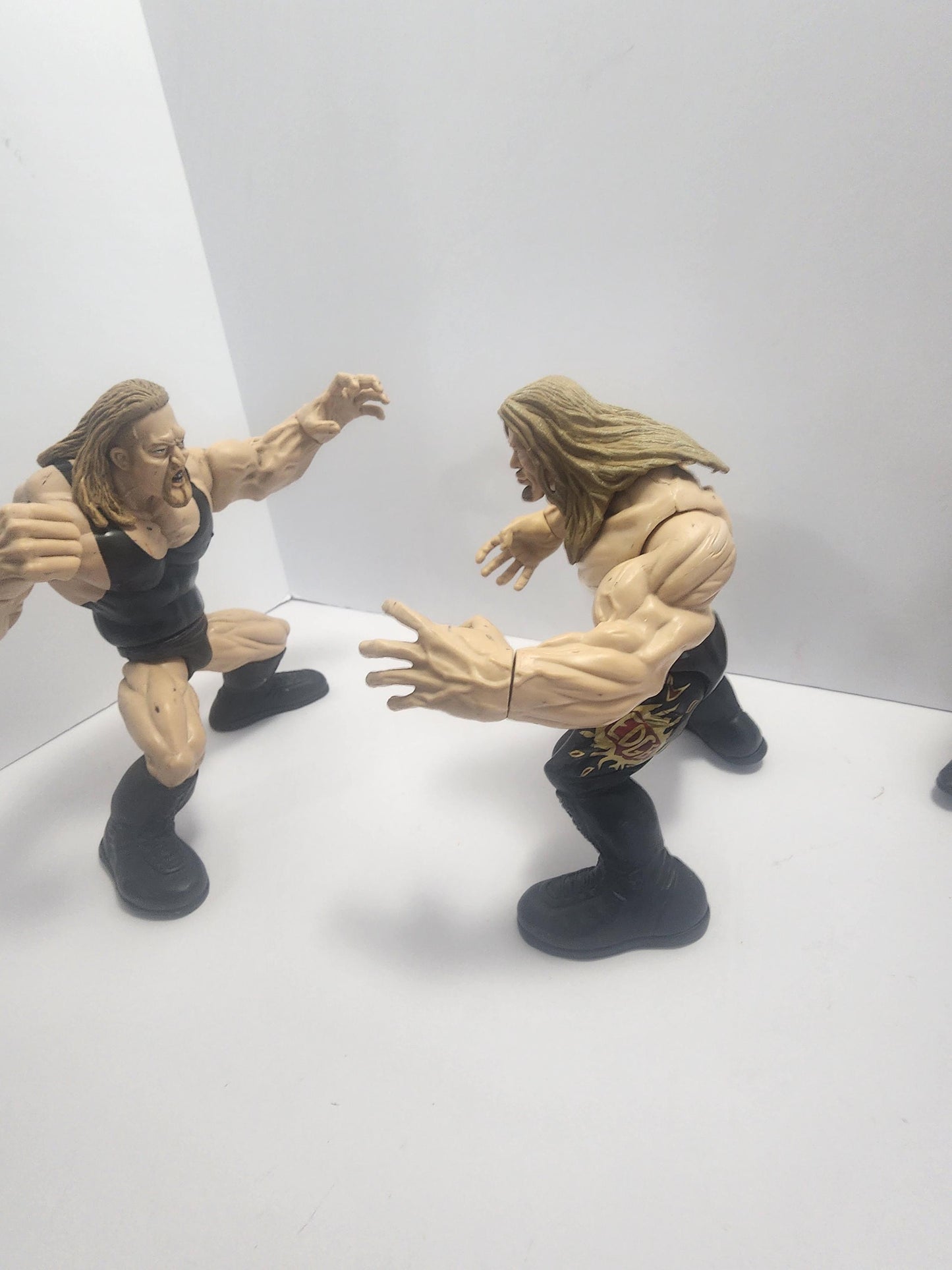 Vintage 1990's Wwf OR WCW Wrestling Action Figures - Raven - Four Horsemen - Sweatin Wrestling - Edge - Wwe - Wwf - Wrestlers - Action Figur