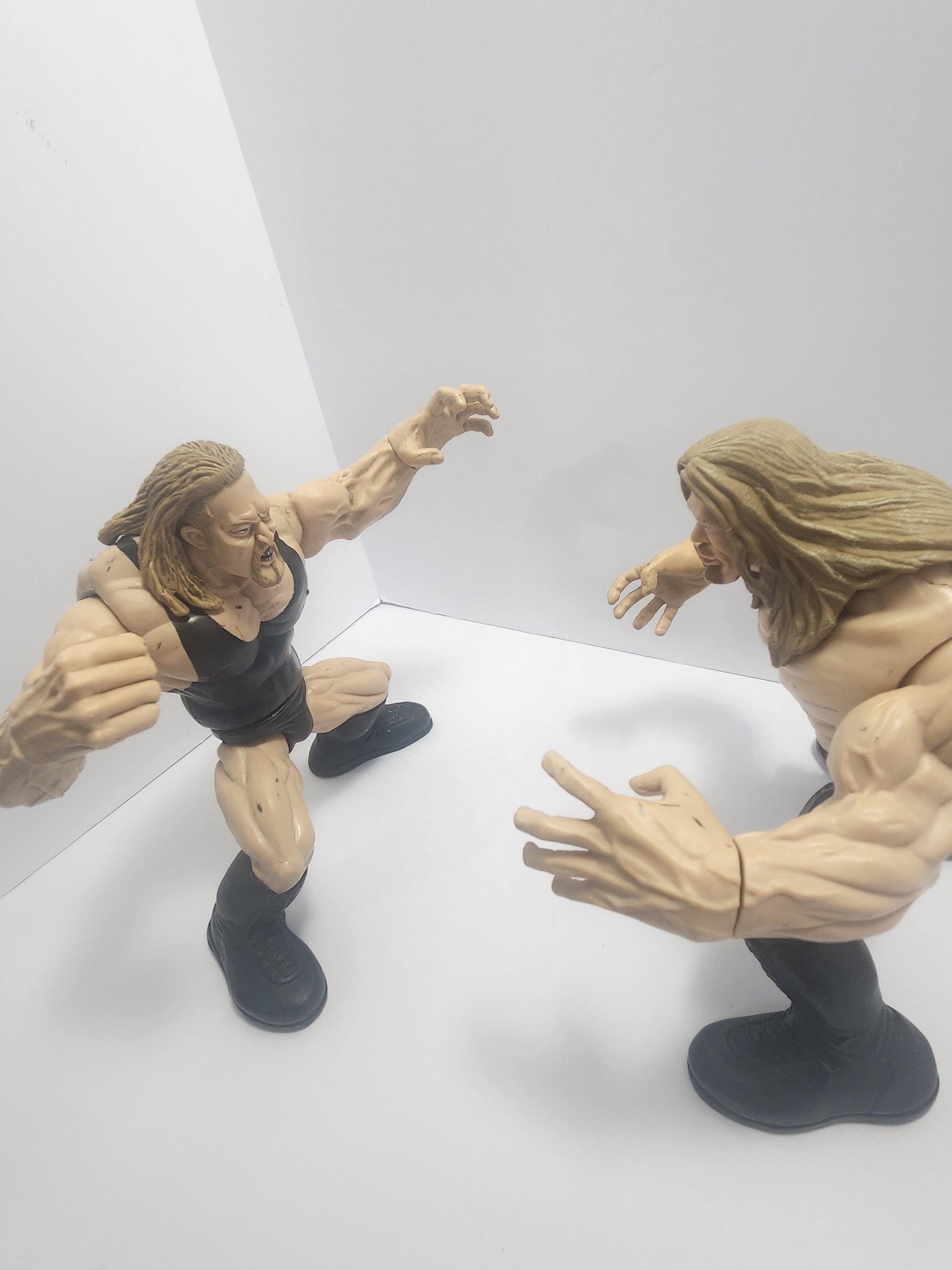 Vintage 1990's Wwf OR WCW Wrestling Action Figures - Raven - Four Horsemen - Sweatin Wrestling - Edge - Wwe - Wwf - Wrestlers - Action Figur