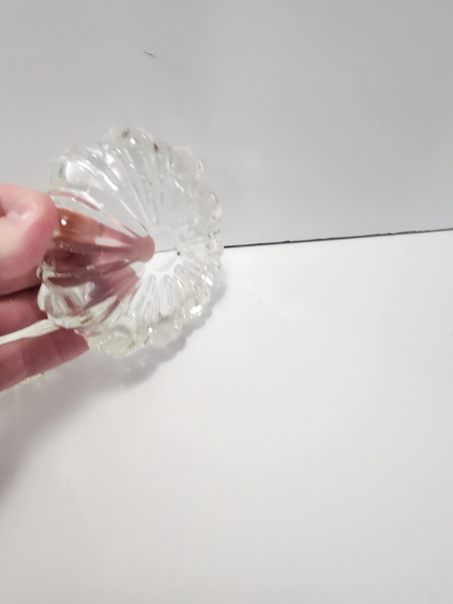 Midcentury Atlas Daisy Glass Ashtrays LOT Of 2 - Ashtray - Vintage Ashtray - Glass Ashtray - Atlas - Atlas Glass - Mid Centuty