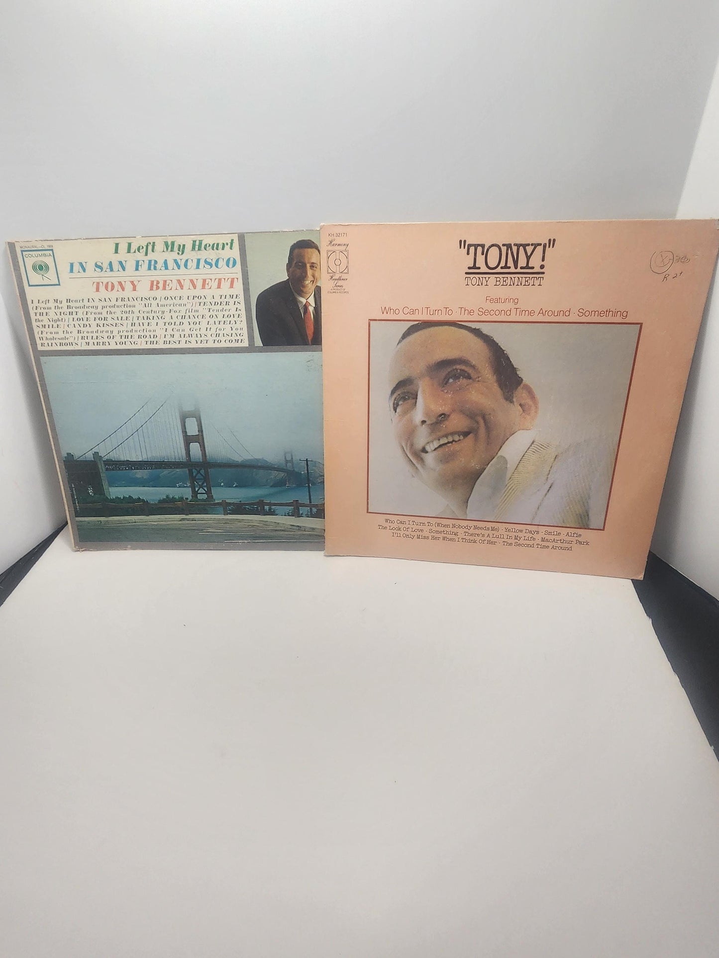Tony Bennett 1980's Vintage Vinyl LP Records LOT Of 2 - Tony Bennett - 1980's - Vinyl - Vinyl Records - Vinyl LP Records - Music