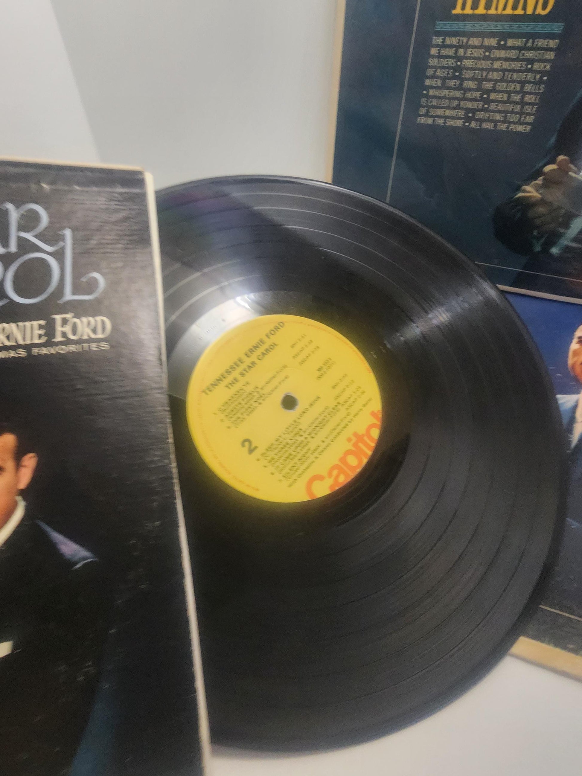 Tennesse Ernie Ford 1970's Vintage Vinyl LP Records LOTS - Tennesse Ernie Ford - Ernie Ford - Tennesse - Vinyl - Vinyl LP Records - 1970's