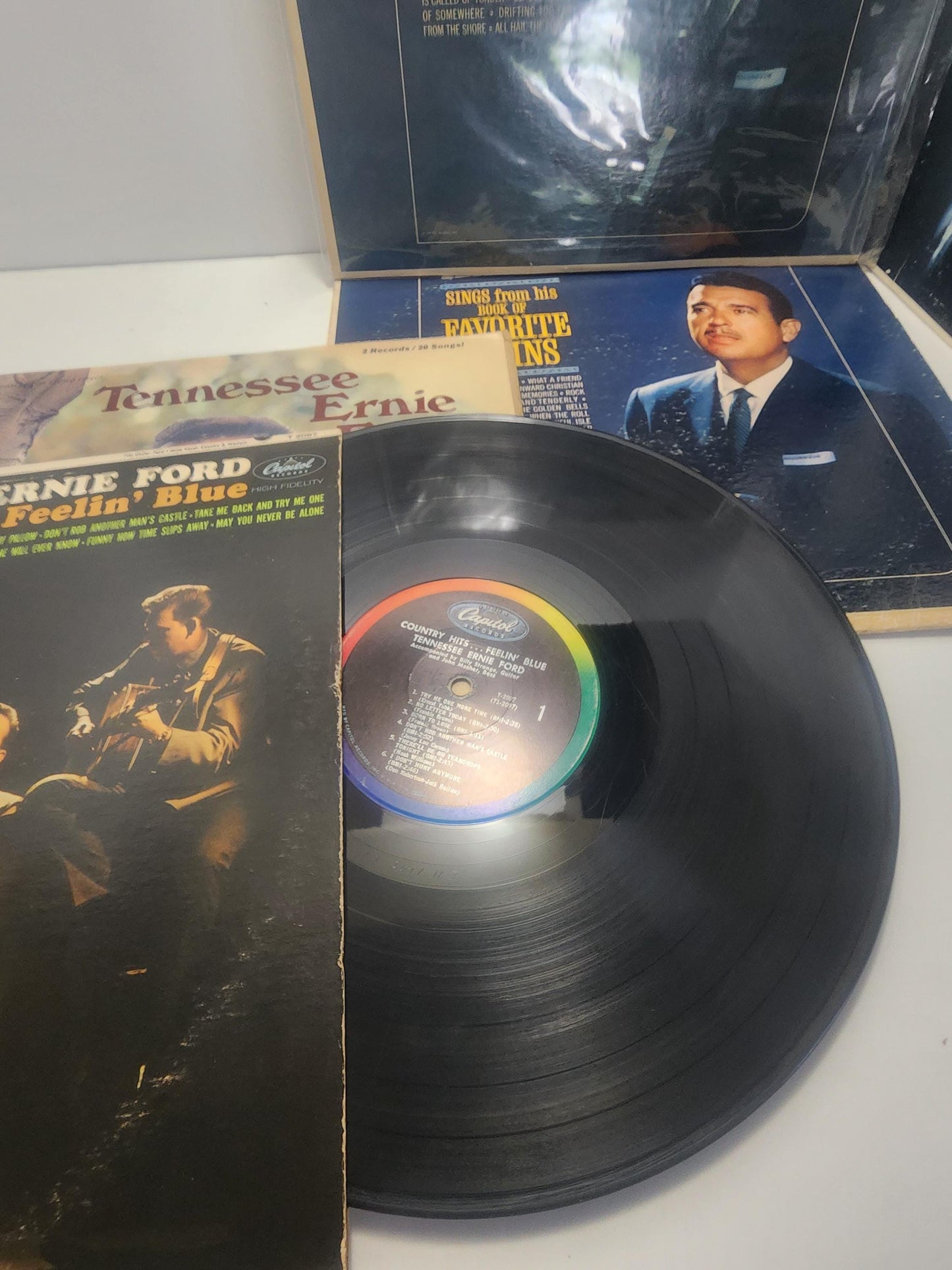 Tennesse Ernie Ford 1970's Vintage Vinyl LP Records LOTS - Tennesse Ernie Ford - Ernie Ford - Tennesse - Vinyl - Vinyl LP Records - 1970's