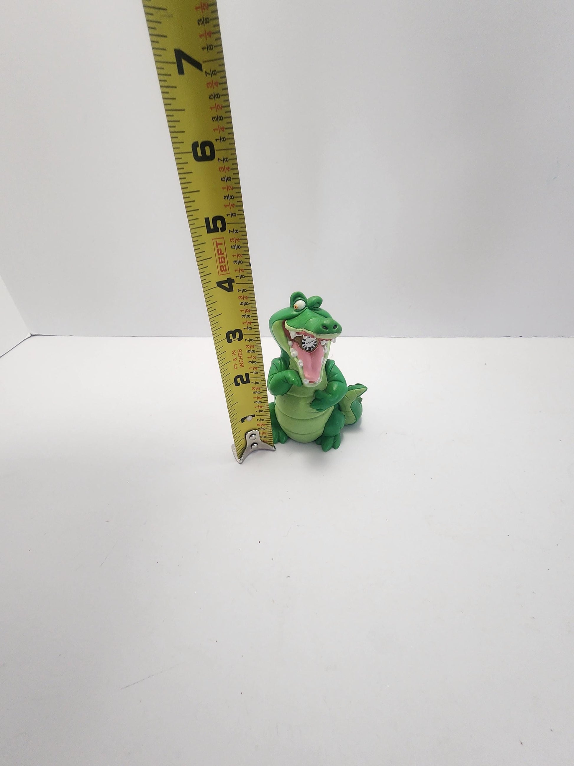 Peter Pan Tick Toc Croc Vintage 1990's Classic The Disney Store PVC Figure - Peter Pan - Peter Pan Toys - Tick Toc Cro - Crocodile - Disney