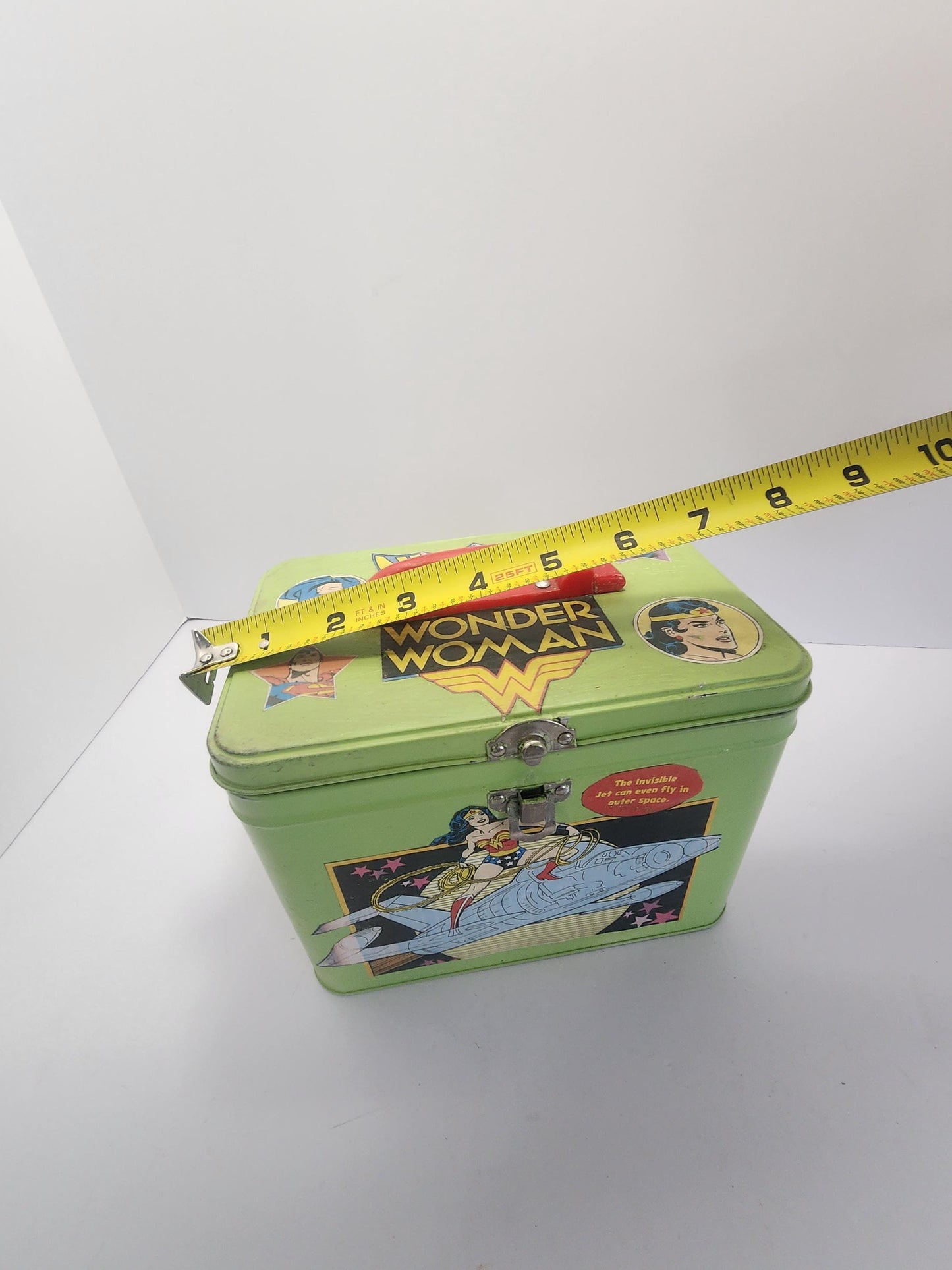 1980's RARE Wonder Women & Superheros Tin Lunchbox - Lunchbox - Lunch Box - Superheros - 1980's - Wonder Woman