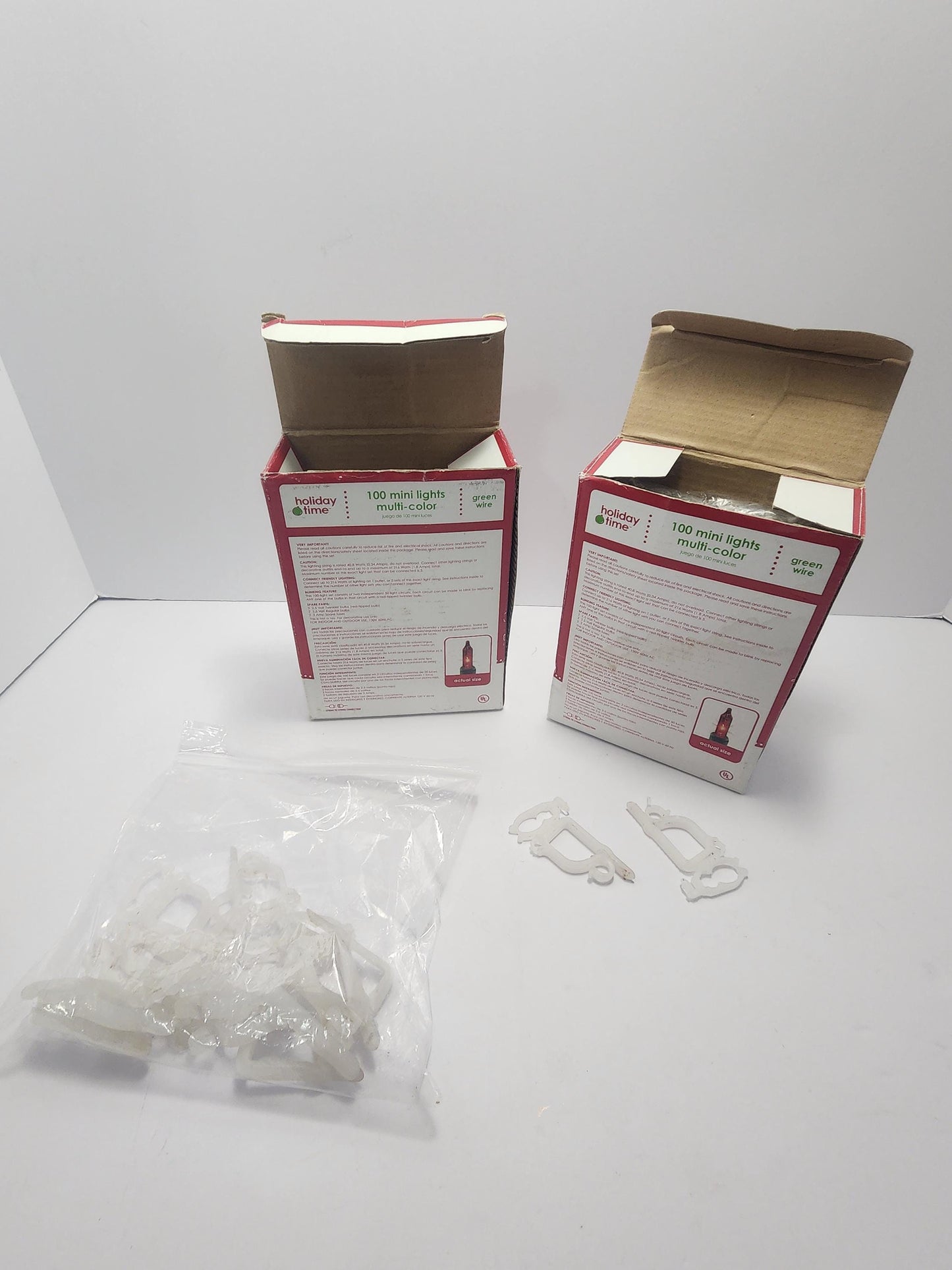 Boxes Of Plastic Christmas Light Clips LOT For Hanging - Christmas - Christmas Decorations - Christmas Lights - Light Clips - Christmas Ligh