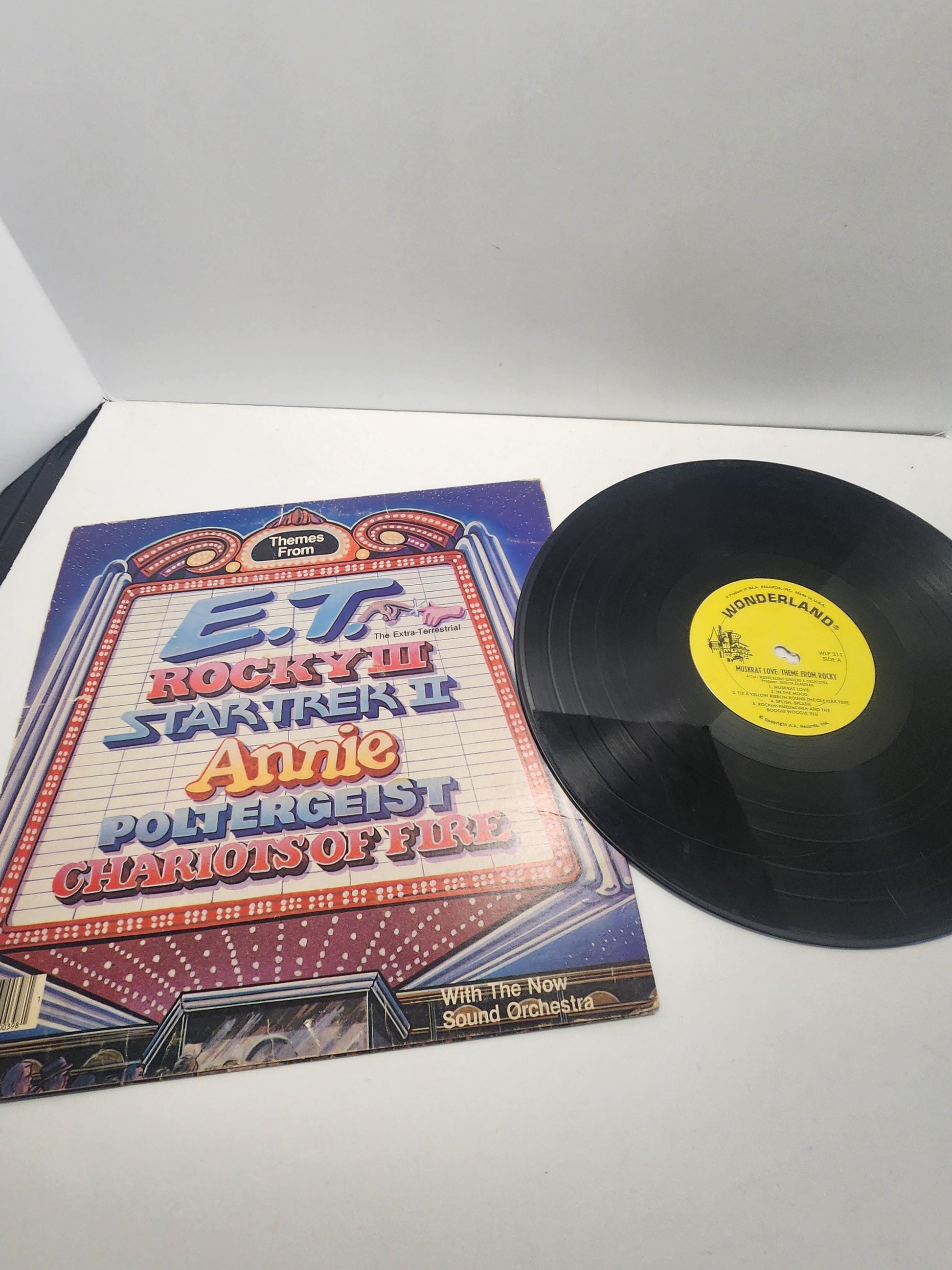 1980's Vinyl LP Record Movie Soundtracks - ET - Movies - Soundtracks - Vintage Movies - Vinyl Records - Batman - Star Wars - Rocky