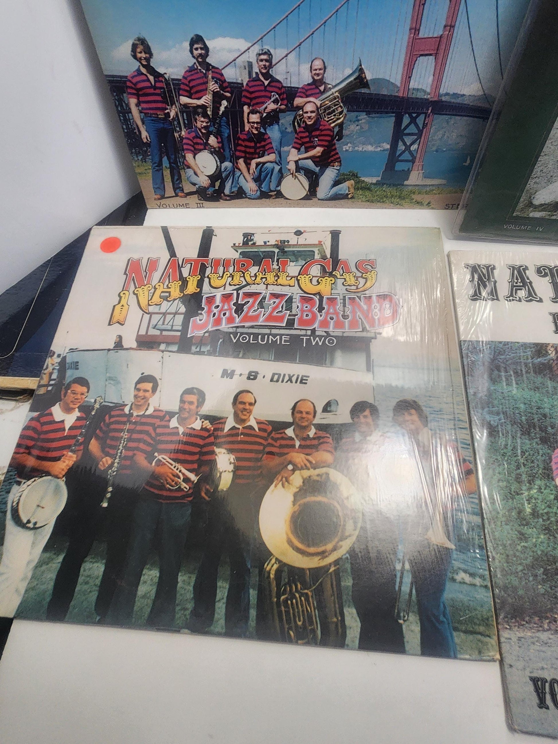 Natural Gas Vintage 1980's Jazz Band Vinyl Records LOTs Of 2 - Natural Gas - Jazz - Jazz Vinyl - Jazz Bands - Vinyl - Vinyl Records
