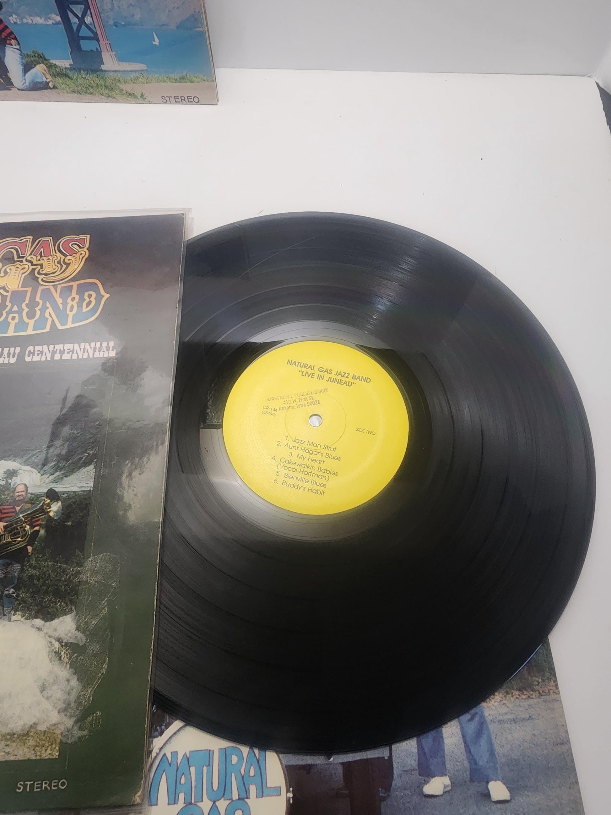 Natural Gas Vintage 1980's Jazz Band Vinyl Records LOTs Of 2 - Natural Gas - Jazz - Jazz Vinyl - Jazz Bands - Vinyl - Vinyl Records