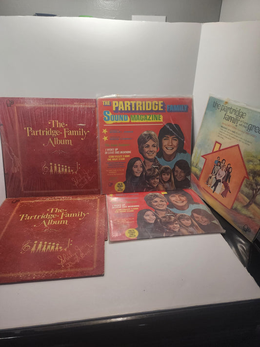 The Partridge Family Vintage 1980's Vinyl LP Records LOTS - Records - Vinyl - Vinyl LP Records - The Partridge Family
