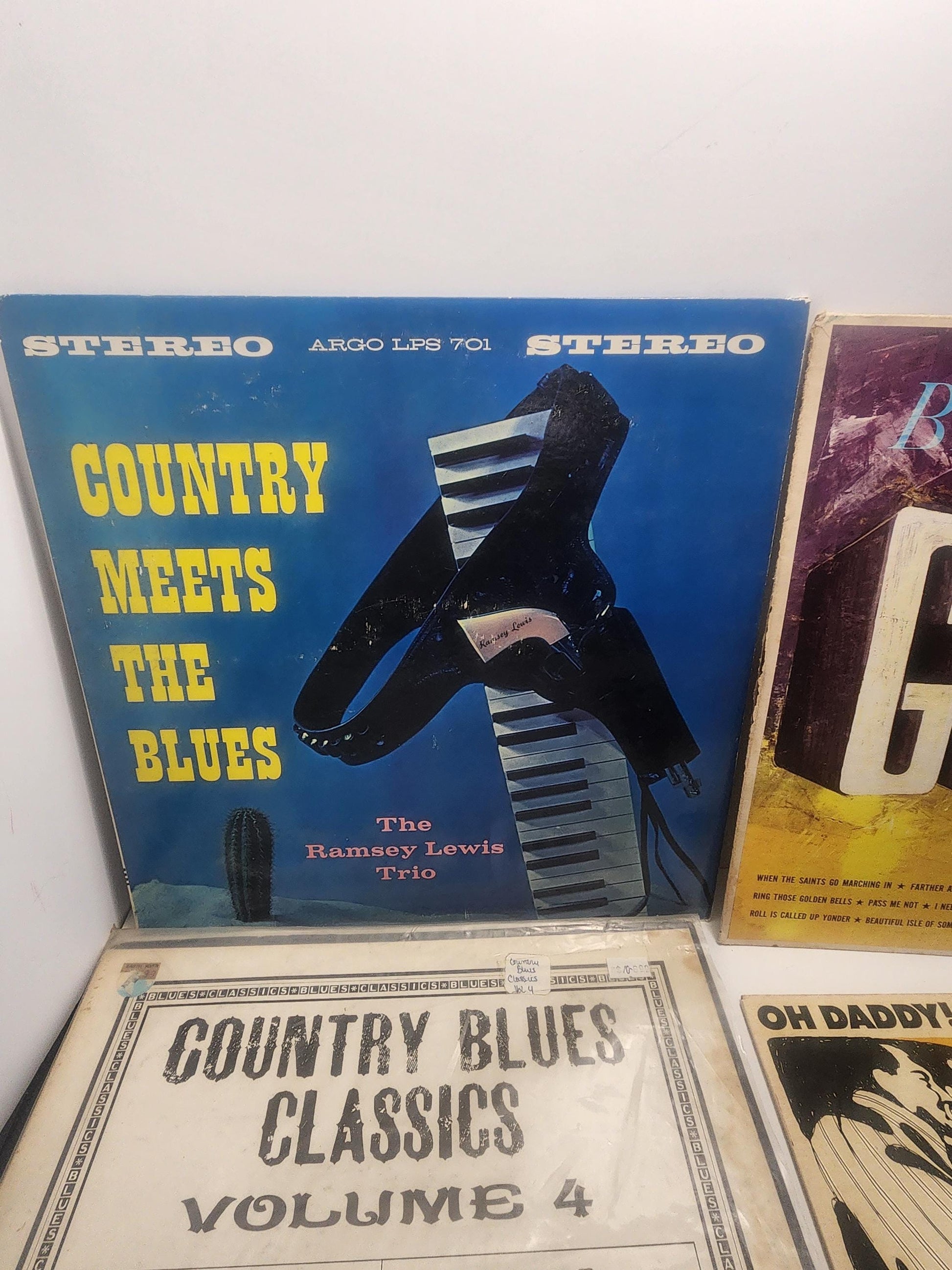 Country Blue Grass Gospels Vintage 1980's Vinyl LP Records LOT - Records - Vintage Records - Country - Blue Grass - Gospels - Vintage Vinyl