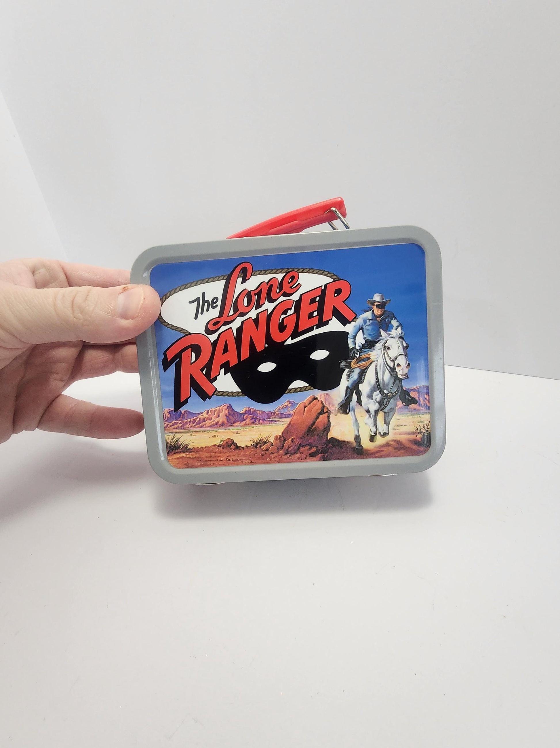 Lone Ranger Cheerios Small Box 2001 - Lone Ranger - Tins - Vintage Cereal - Cheerios - Lunchbox -Cheerios Tins - Lone Ranger Tins