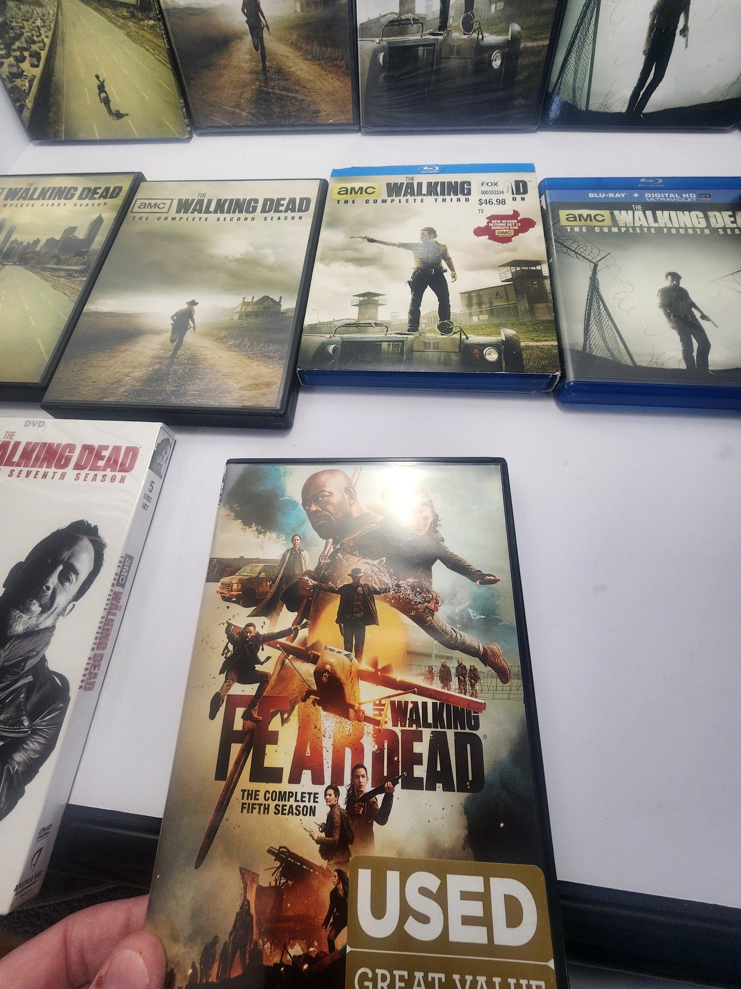 The Walking Dead Movie TV Show Series On DVD & Blu-ray- Twd - Twd Dvds - TV Shows - Series - Amc - Amc Shows - The Walking Dead - Dvds