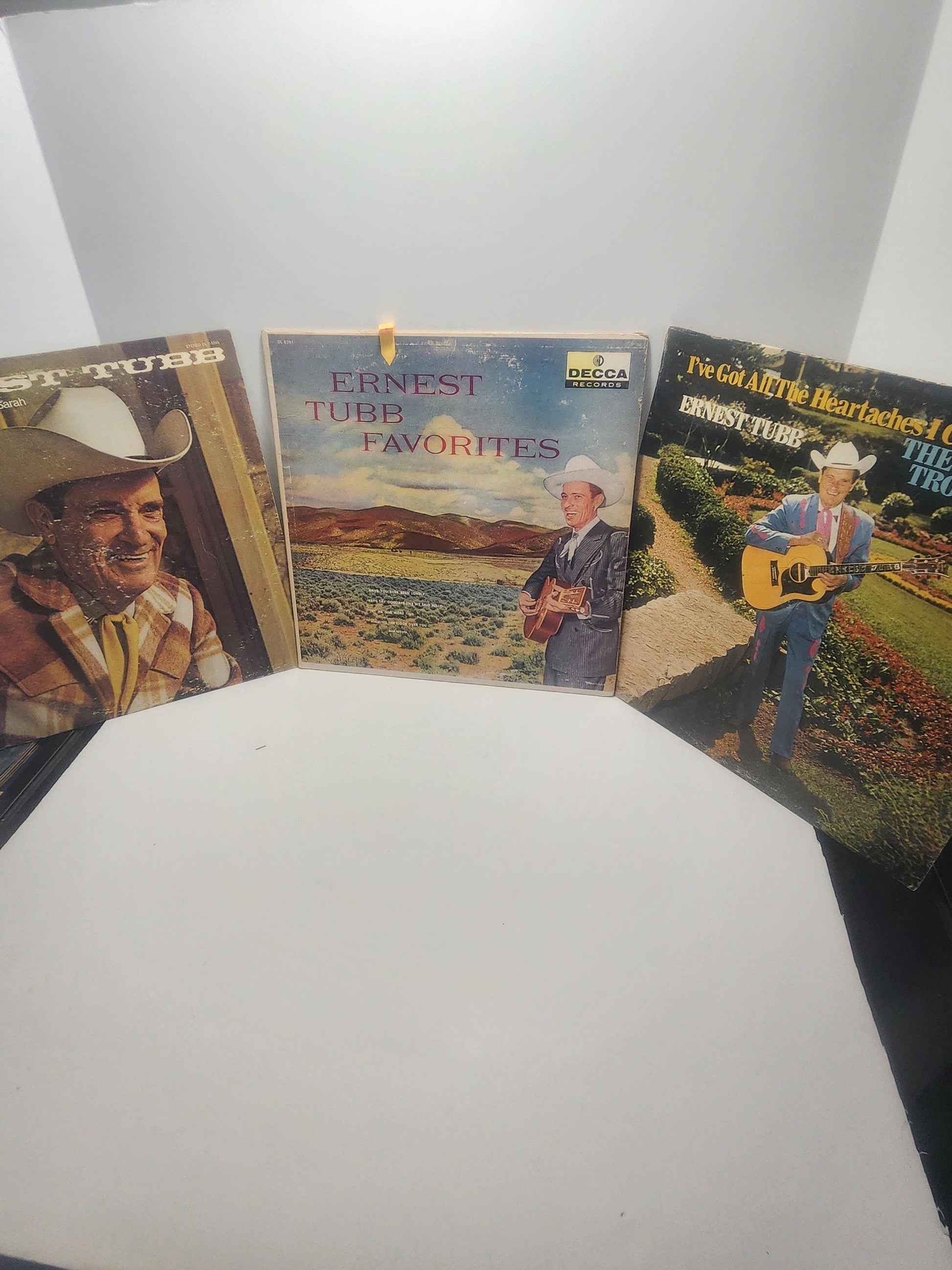 Ernest Tubb Vintage 1980's Vinyl LP Records LOT Of e - Ernest Tubb - Vinyl - Vinyl Records - LP Records - Country Music - Orginal Records