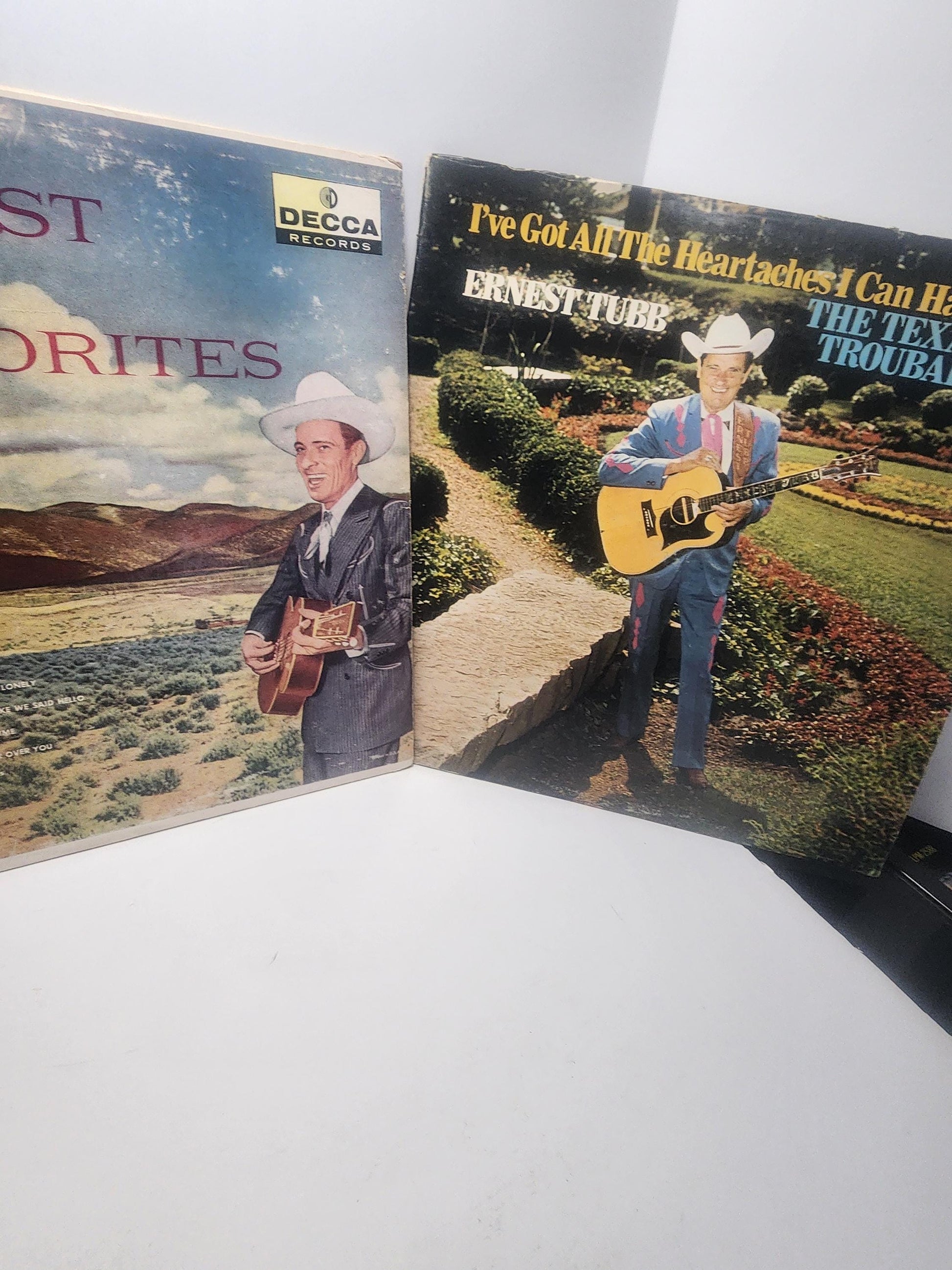 Ernest Tubb Vintage 1980's Vinyl LP Records LOT Of e - Ernest Tubb - Vinyl - Vinyl Records - LP Records - Country Music - Orginal Records