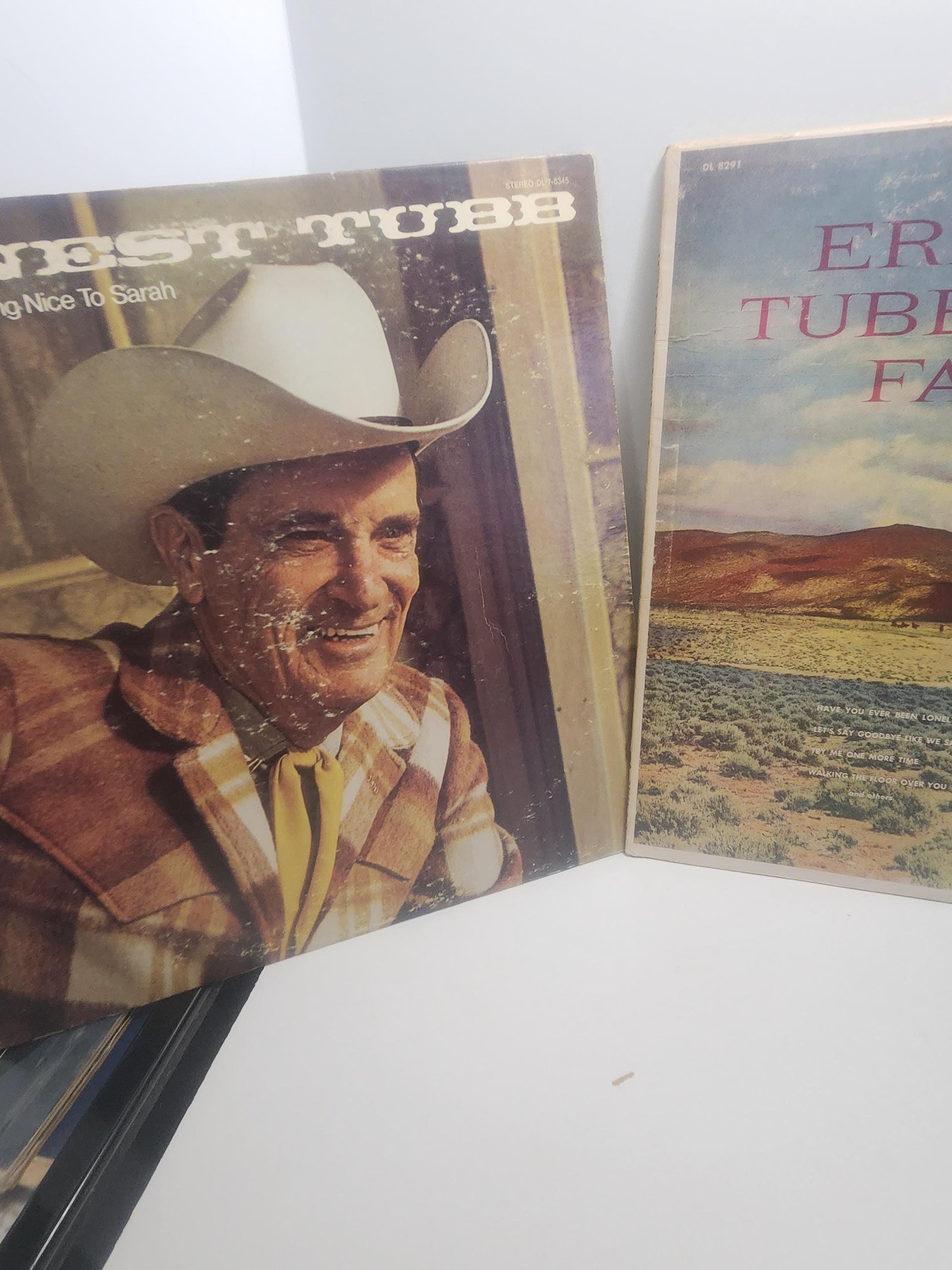 Ernest Tubb Vintage 1980's Vinyl LP Records LOT Of e - Ernest Tubb - Vinyl - Vinyl Records - LP Records - Country Music - Orginal Records