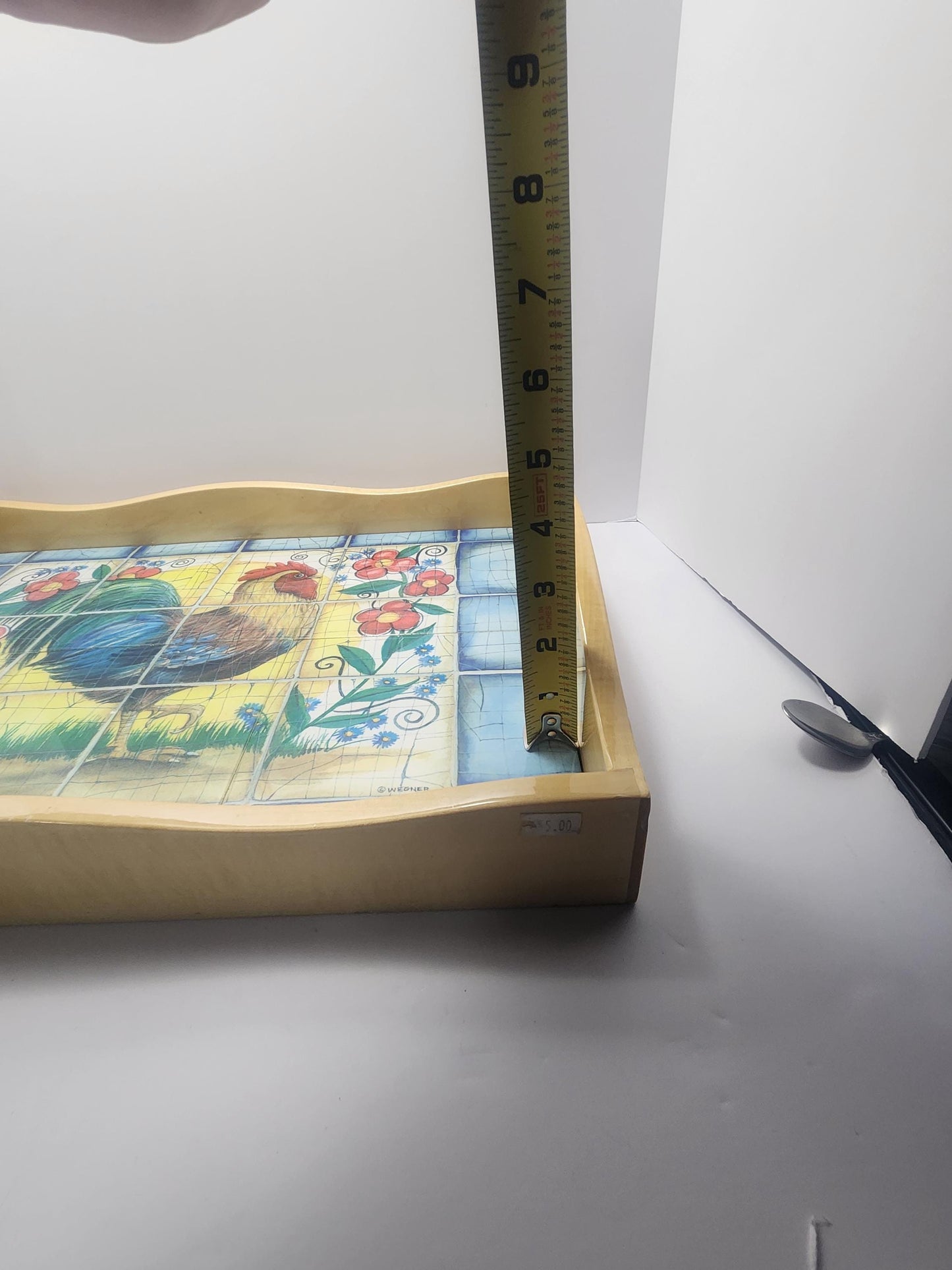 Rooster Kitchen BEAUTIFUL Serving Tray - Roosters - Chickens - Farm Animals - Farm Decorations - Trays - Serving Tray - Serving