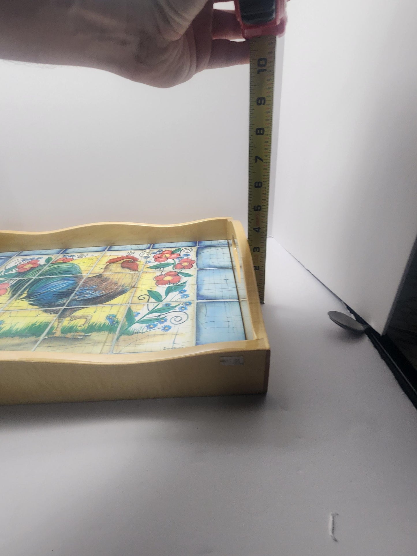 Rooster Kitchen BEAUTIFUL Serving Tray - Roosters - Chickens - Farm Animals - Farm Decorations - Trays - Serving Tray - Serving