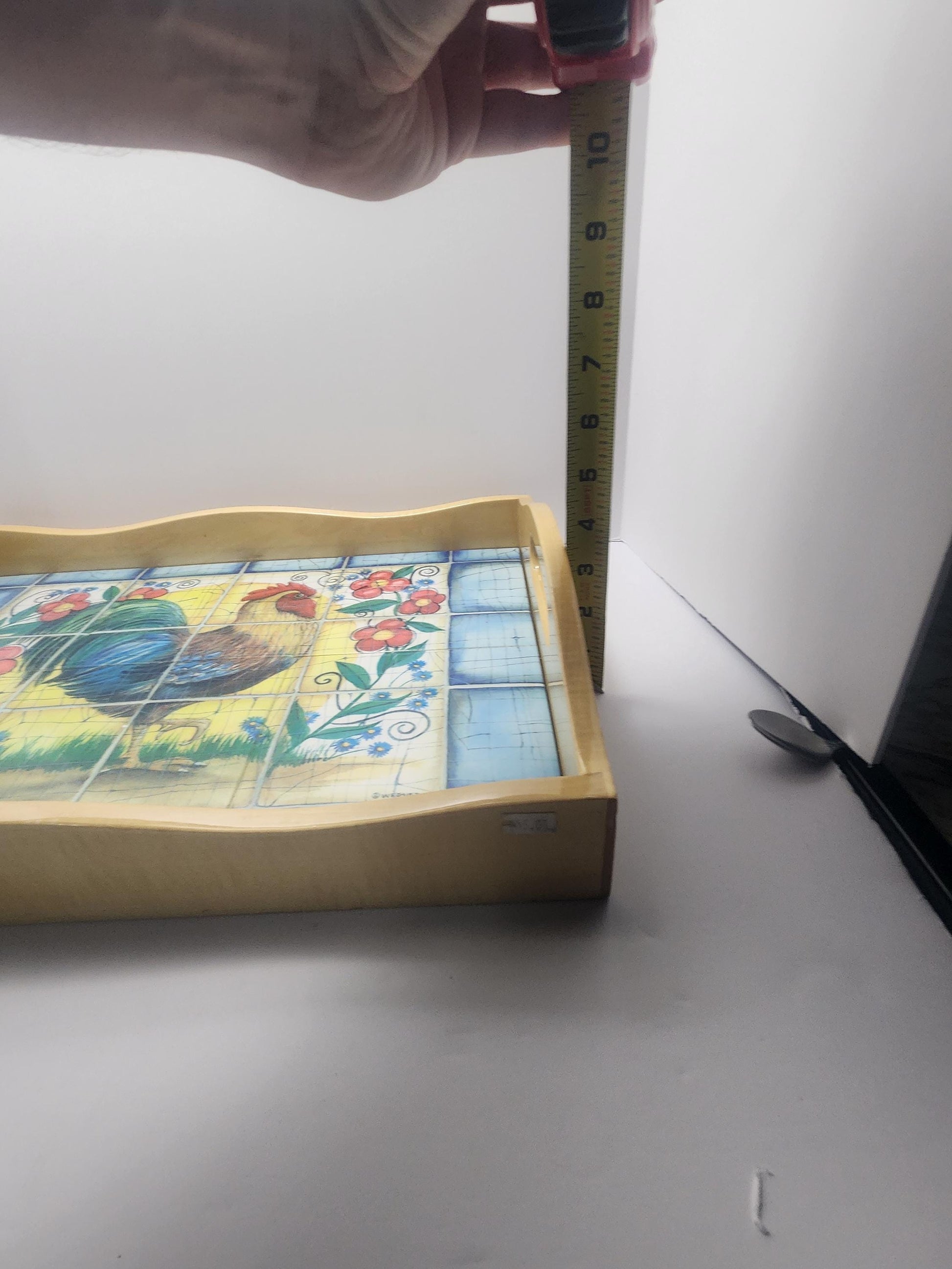 Rooster Kitchen BEAUTIFUL Serving Tray - Roosters - Chickens - Farm Animals - Farm Decorations - Trays - Serving Tray - Serving