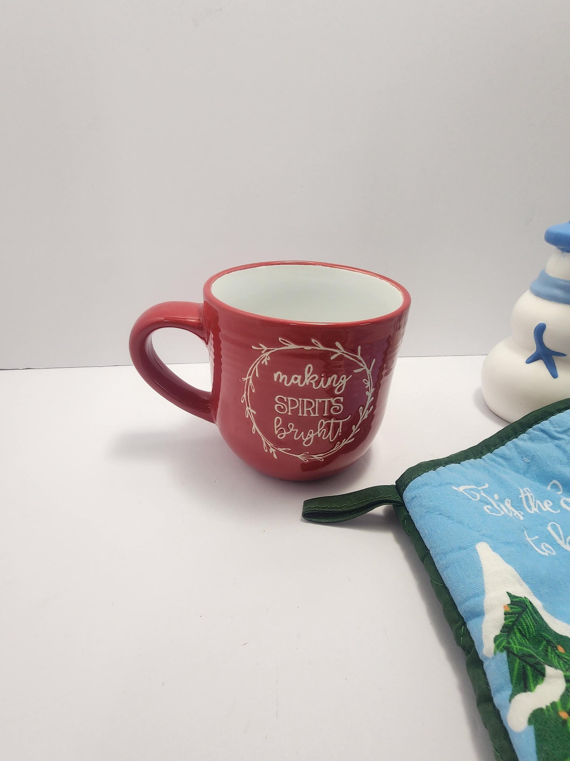 Snowman Christmas Decorations With Coffee Mug LOT Of 3 - Snowmen - Snowman - Christmas - Coffee Mugs - Mugs - Christmas Mug - Kitchen - Deco