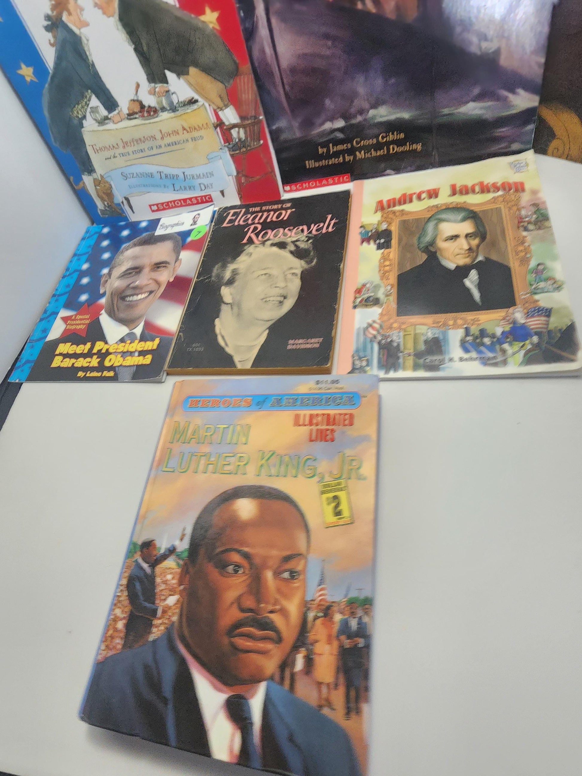 Children's Books Presidential LOT Of 7 - Presidents - Presidential Books - Children's Books - American History - School - Educational Books