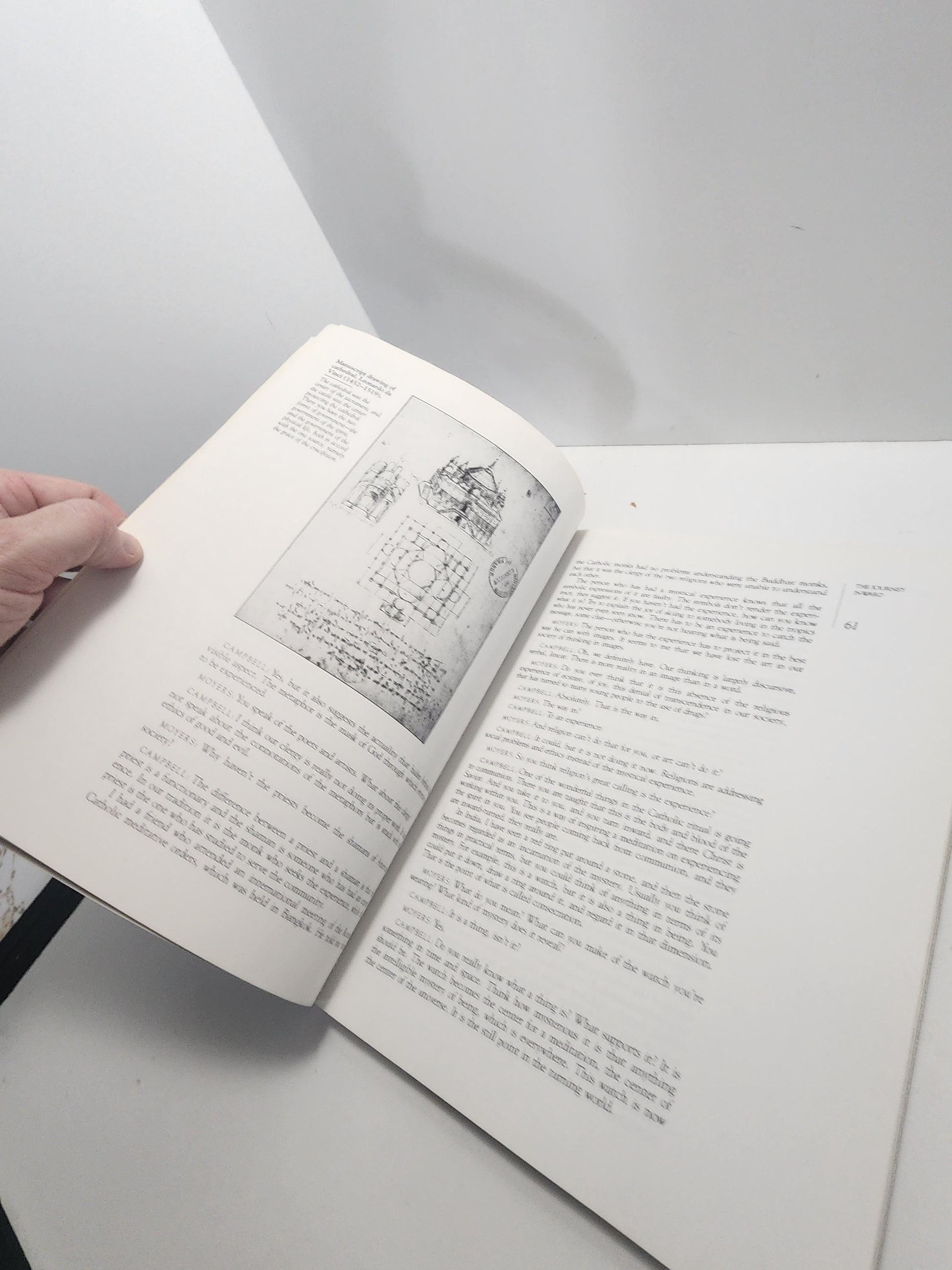 1988 The Power Of Myth Book By Joseph Campbell - Joseph Campbell - Myth - Myths - The Power Of Myth - 1980's - Vintage Books