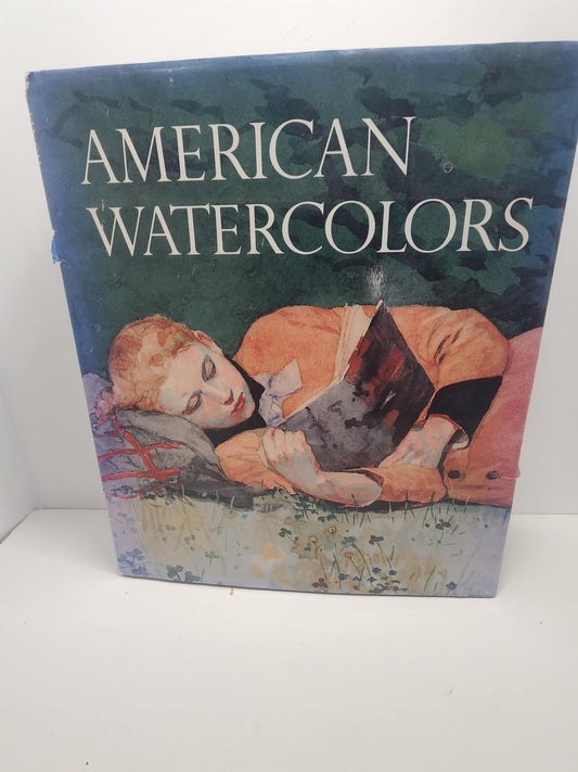 1986 American Watercolors Book - Vintage Books - 1980's - Books - American Watercolors - Watercolors - Water Colors - Art - Art Books -Paint
