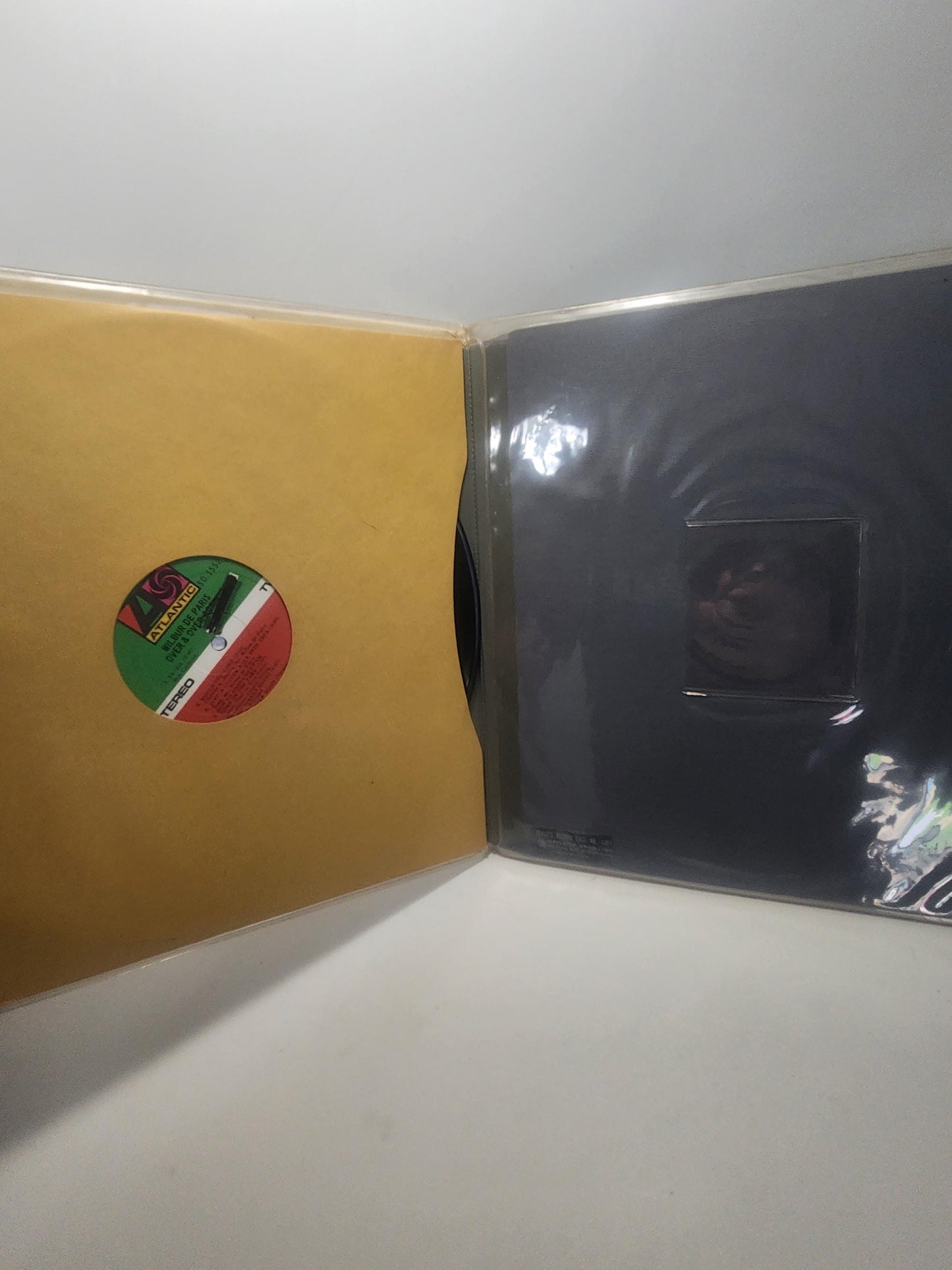 Vinyl Record Album Over & Over By Milburn De Paris - Atlantic Records - Over And Over - Vinyl - Vinyl Records - Milburn De Paris - Records