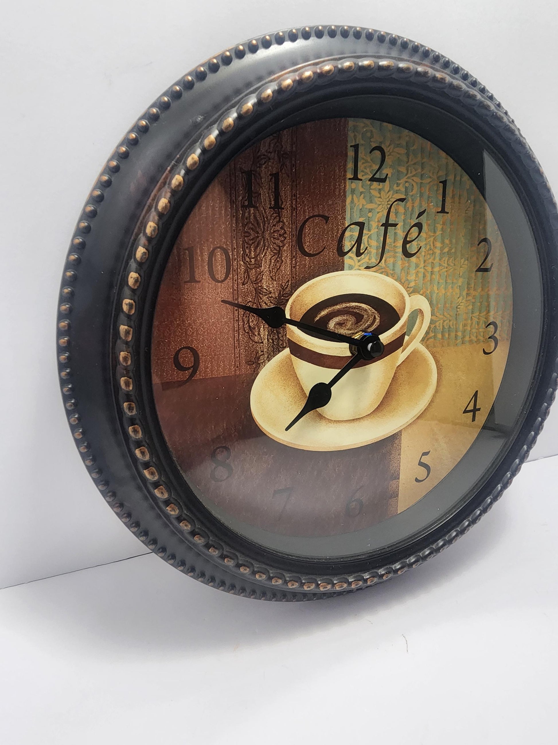 Cafe Coffee Wall Clock - Clocks - Wall Clock - Vintage Clocks - Wall Decorations - Cafe - Cafe Decorations - Coffee - Coffee Shop